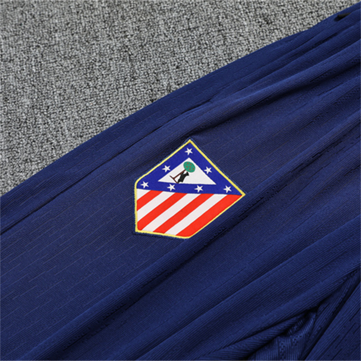 AlphaJersey-Atletico Madrid 25-26 Kid Long Sleeves Training Set - Royal Blue Top & Royal Blue Pants