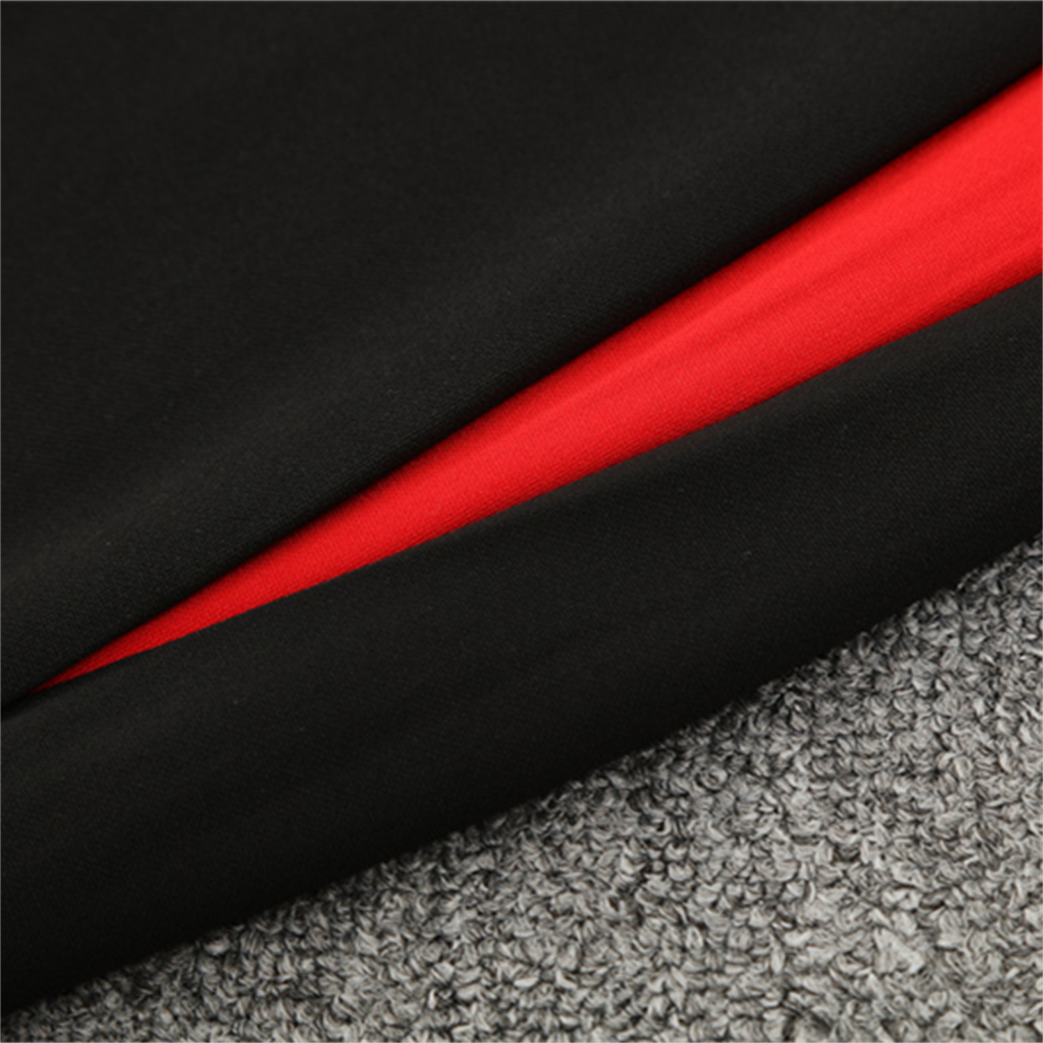 AlphaJersey-Portugal 25-26 Long Sleeve Training Set - Black Top & Black Pants