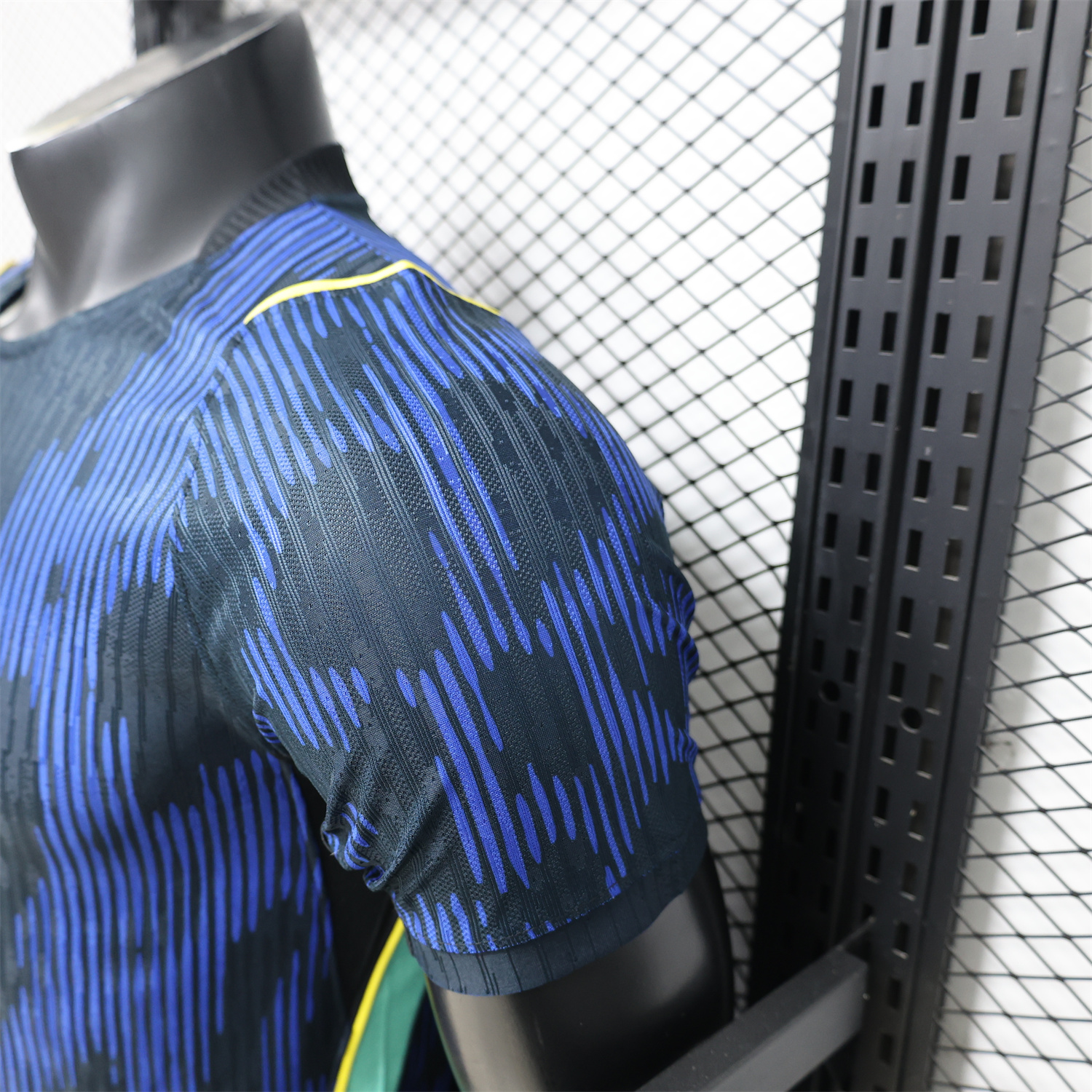 AlphaJersey-Brazil 2026 Away Blue Jersey - Player Version