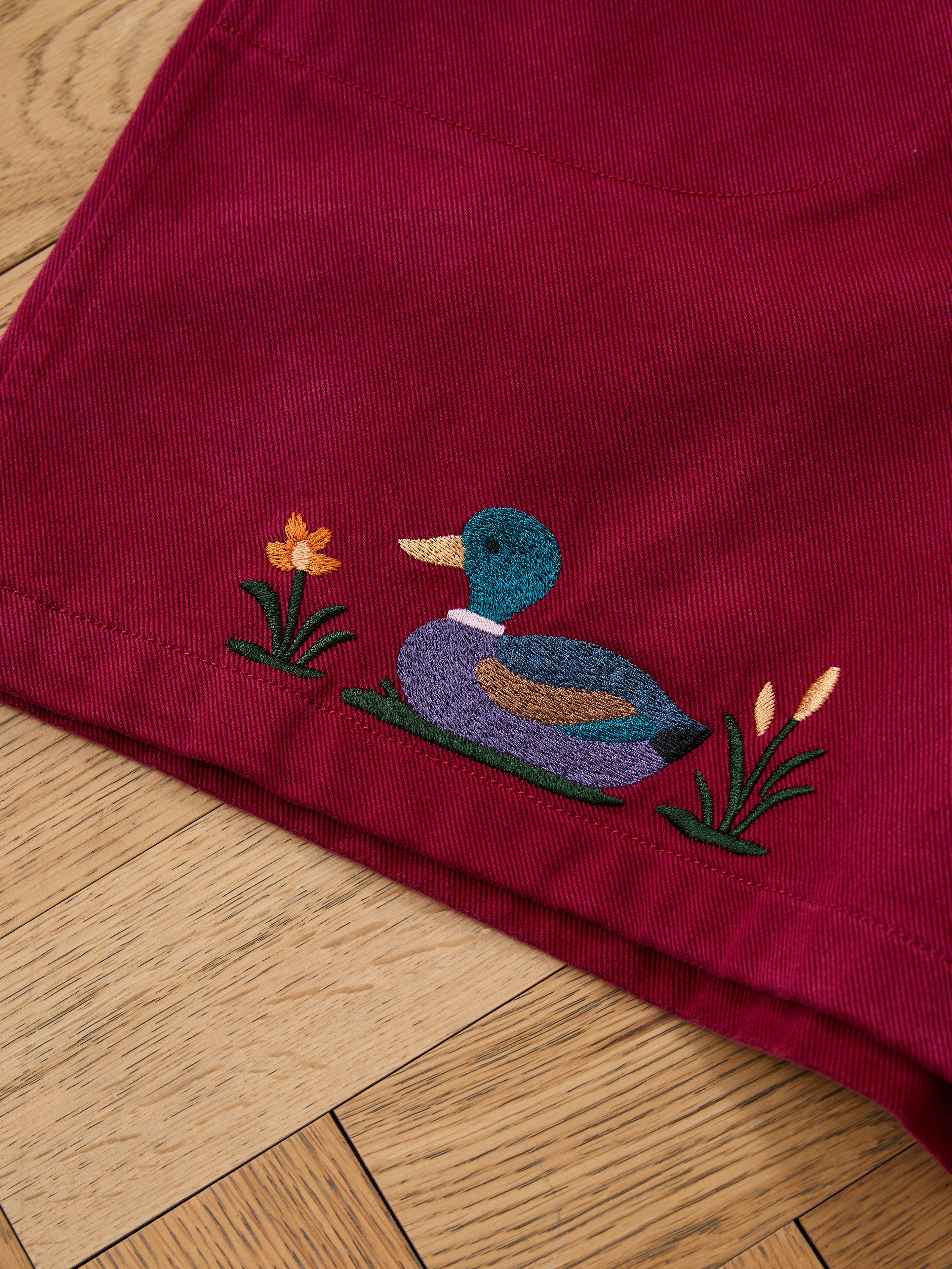 Embroidered Duck Shorts | Modern Menswear by yycbvcnbmmnbm