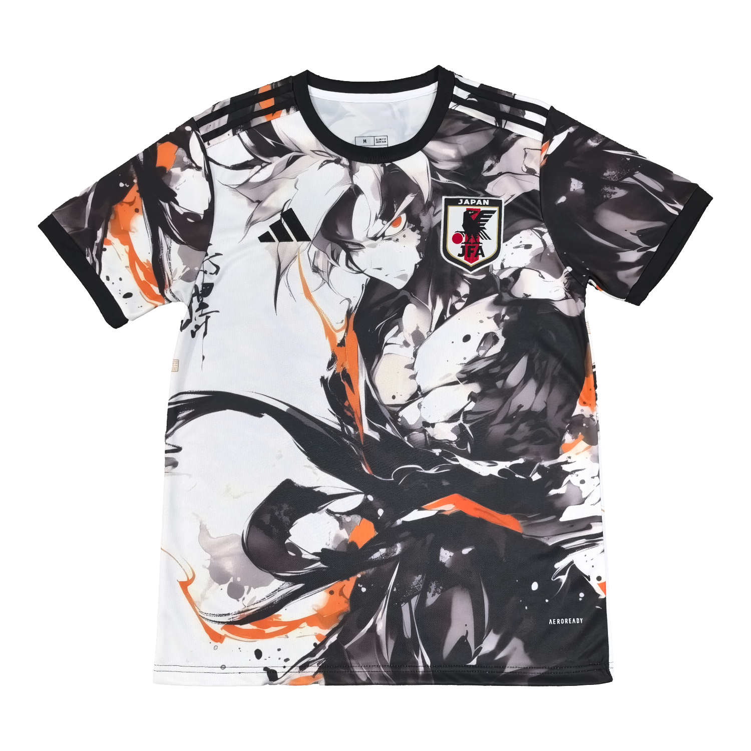 AlphaJersey-Japan 25-26 Son Goku White And Black Special Jersey - Fans Version