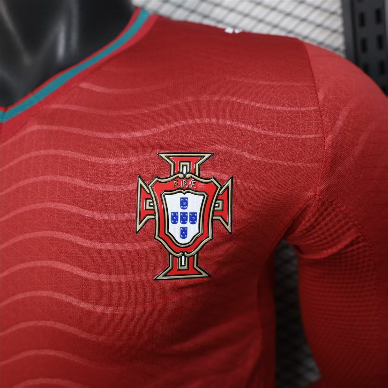 AlphaJersey-Portugal 2026 Home Long Sleeves Jersey - Player Version