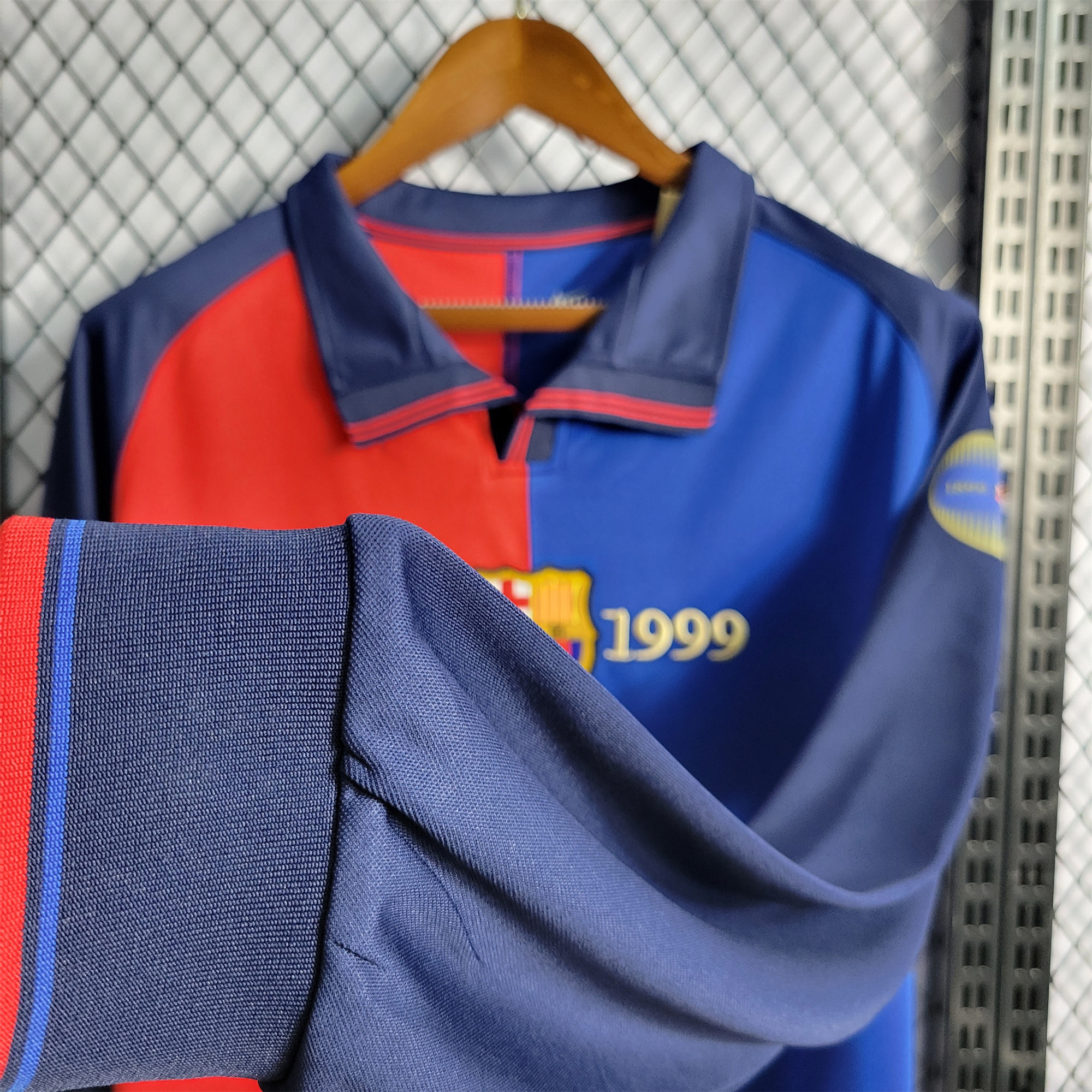 AlphaJersey-Retro Barcelona Centenary Edition Long Sleeve Jersey