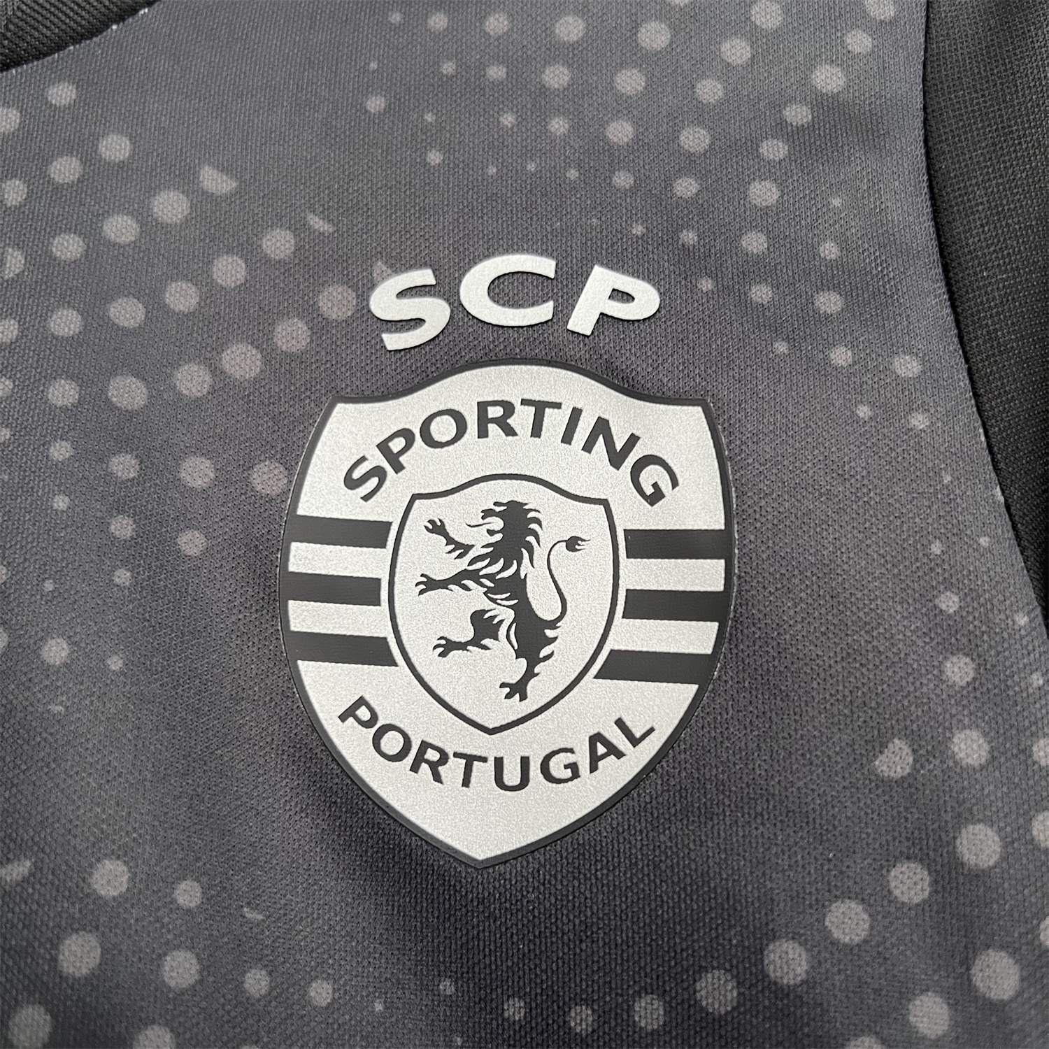 AlphaJersey-Sporting CP 25-26 Black Special Kids Kit