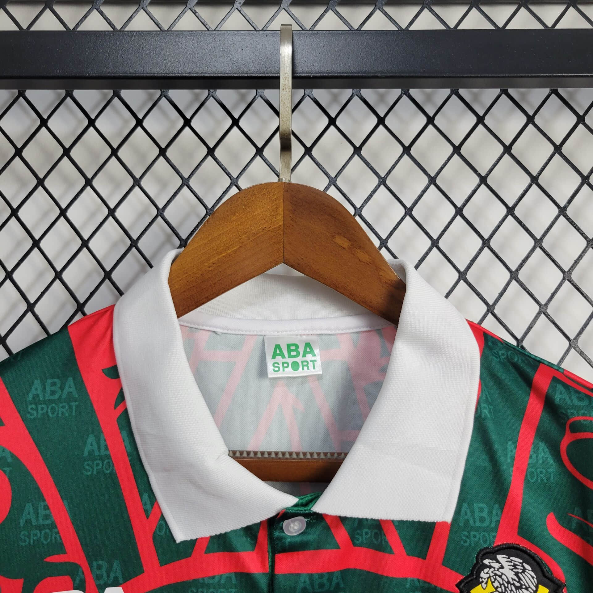 AlphaJersey-Retro Mexico 1997 Third Red Jersey