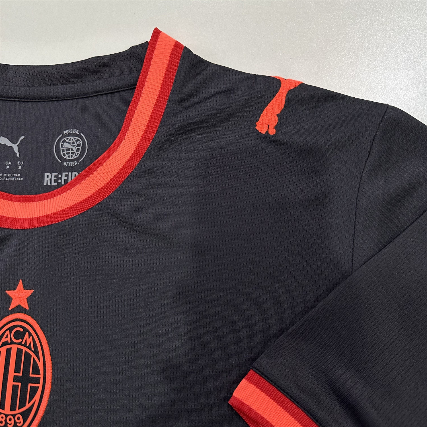AlphaJersey-AC Milan 26-27 Third Black Jersey - Fans Version