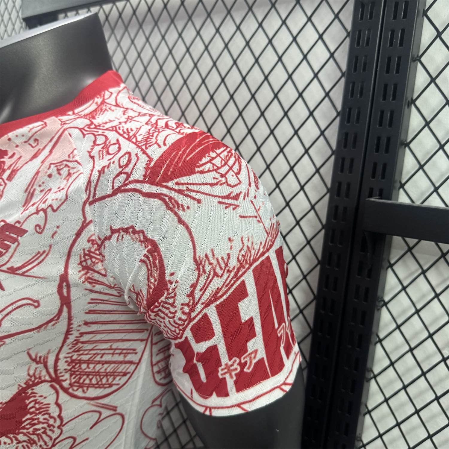AlphaJersey-Japan 25-26 Red Line Gear 5 Nika White Special Edition Jersey - Player Version
