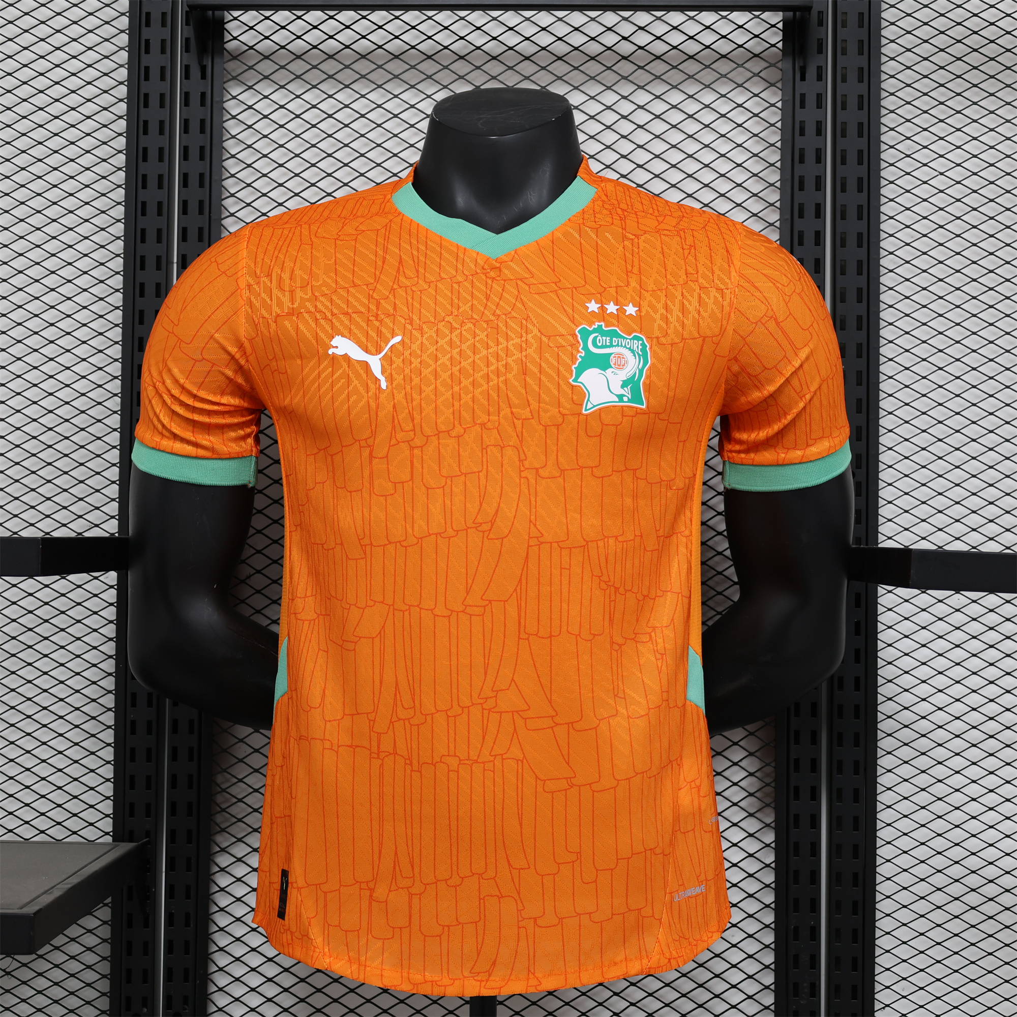 AlphaJersey-Ivory Coast 2024 Home Jersey - Player Version