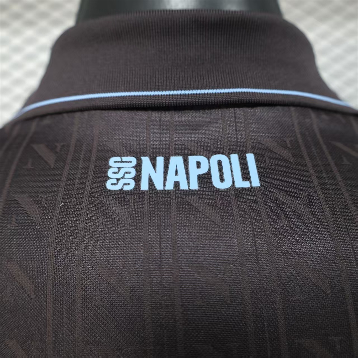 AlphaJersey-Napoli 25-26 Third Black Jersey - Player Version