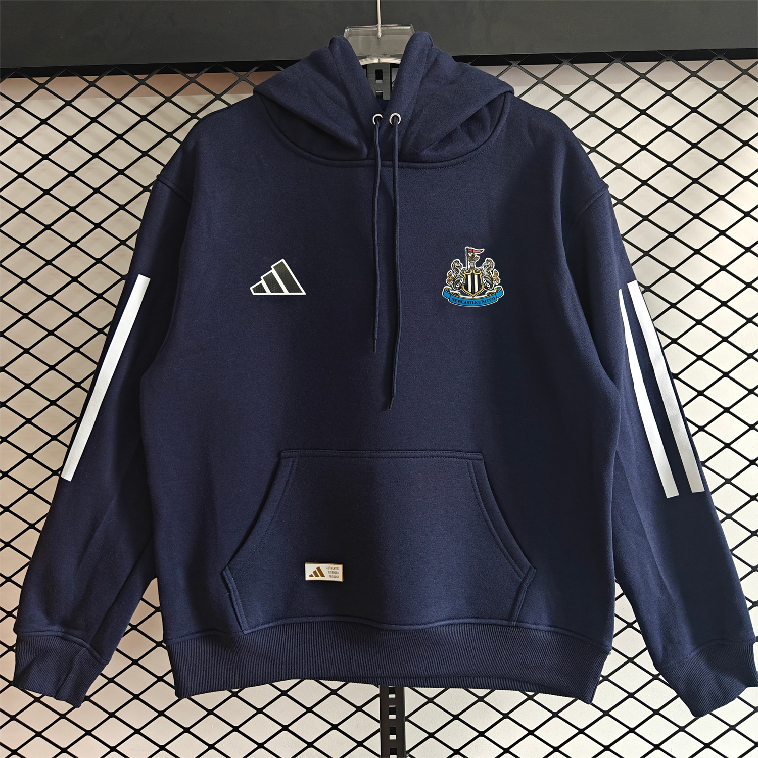 AlphaJersey-Newcastle United 25-26 Home Unisex Pullover Hoodie