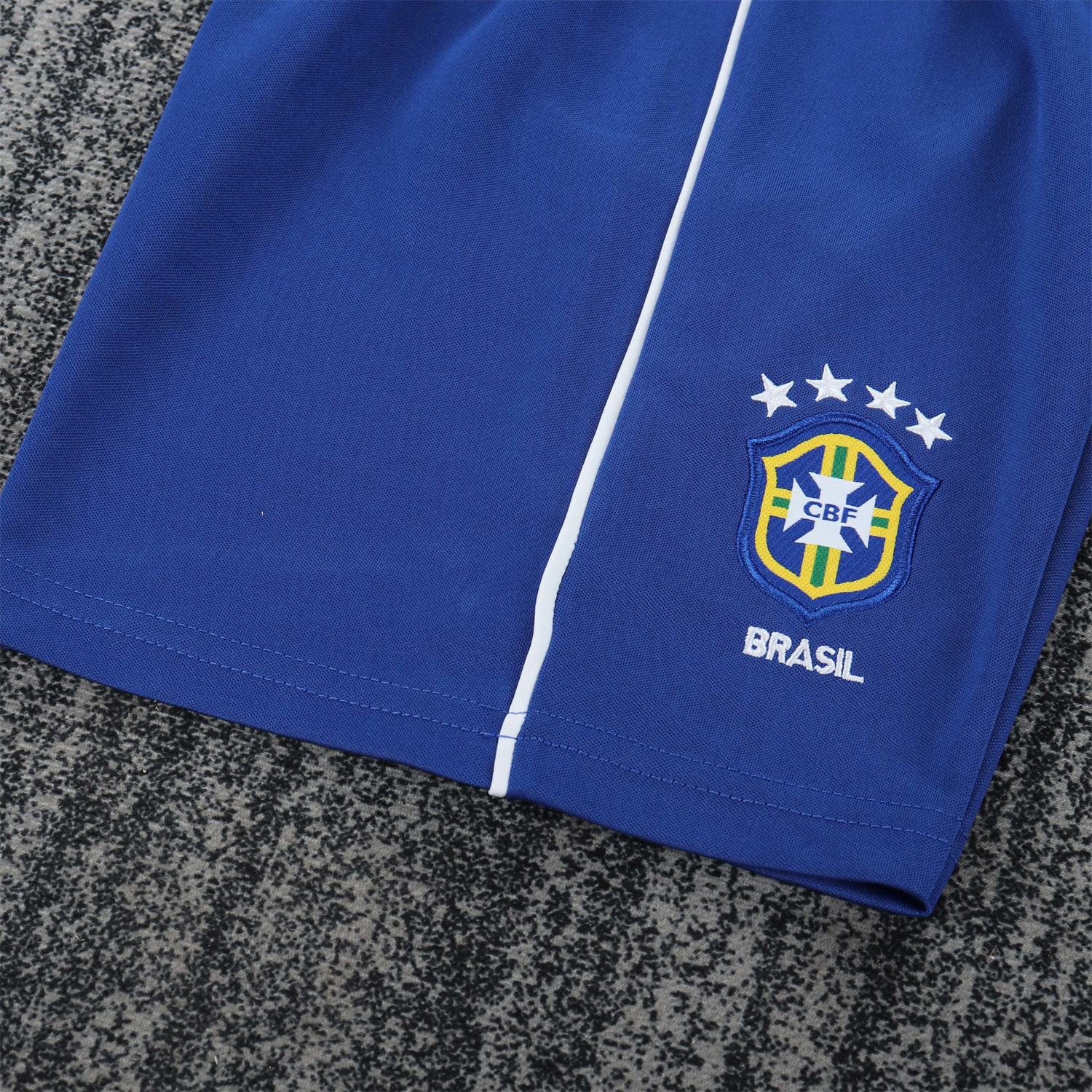 AlphaJersey-Retro Brazil 2002 Home Long Sleeves Kids Kit