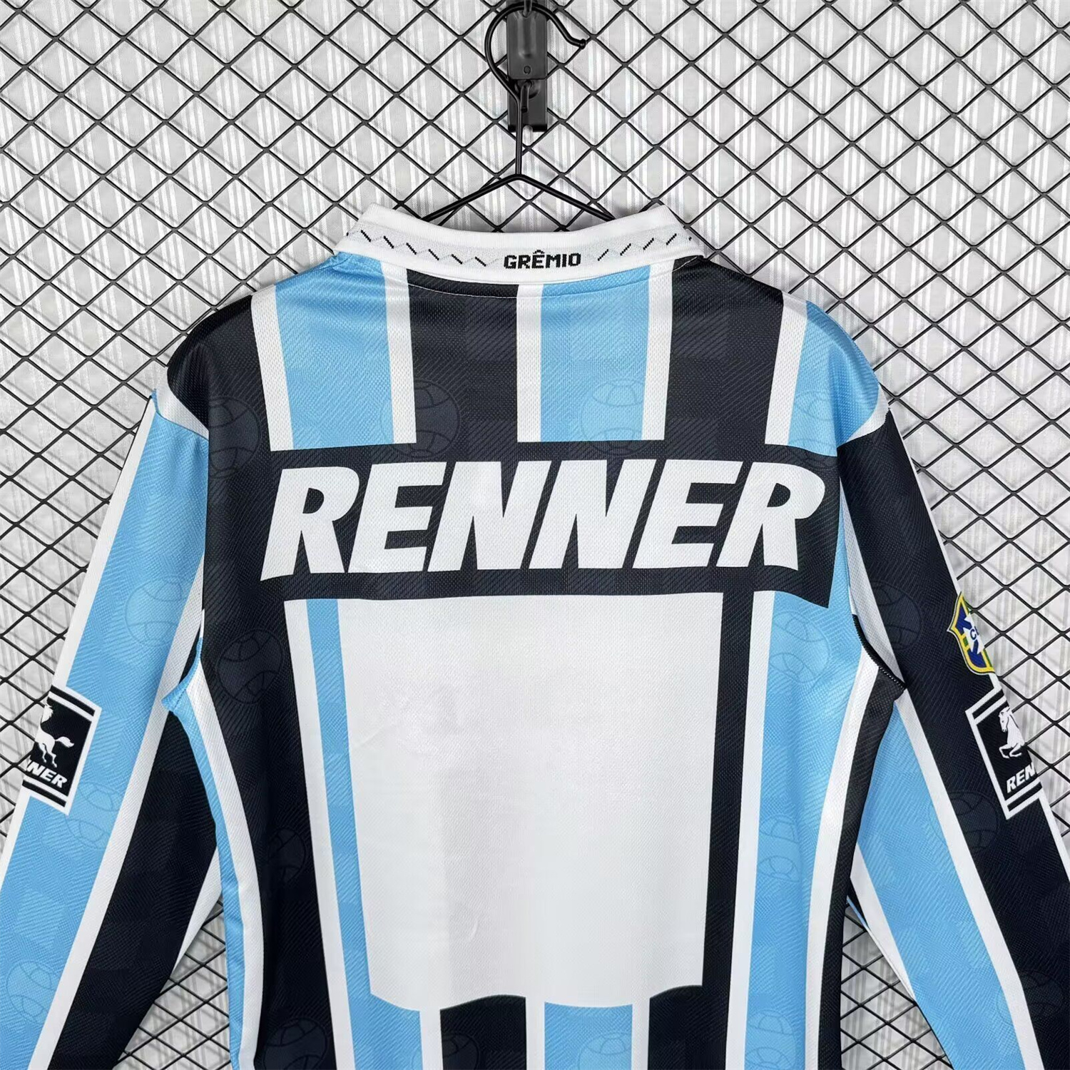 AlphaJersey-Retro Gremio 1997 Home Long Sleeves Jersey - Fans Version