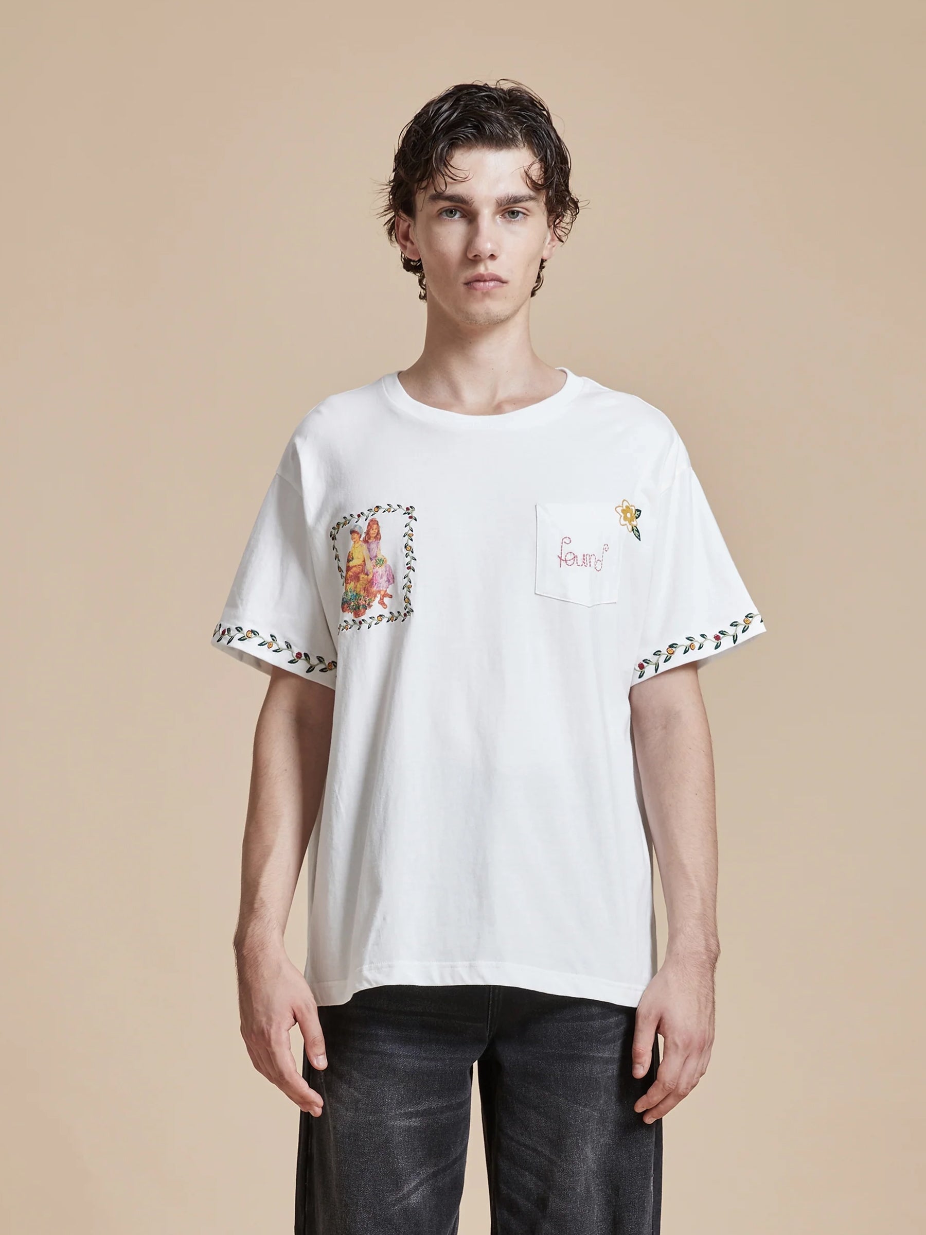 Flower Children Tee | Modern Menswear by yycbvcnbmmnbm
