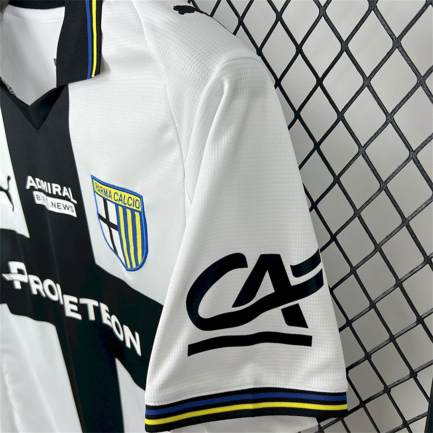 AlphaJersey-Parma 25-26 Home Jersey - Fans Version