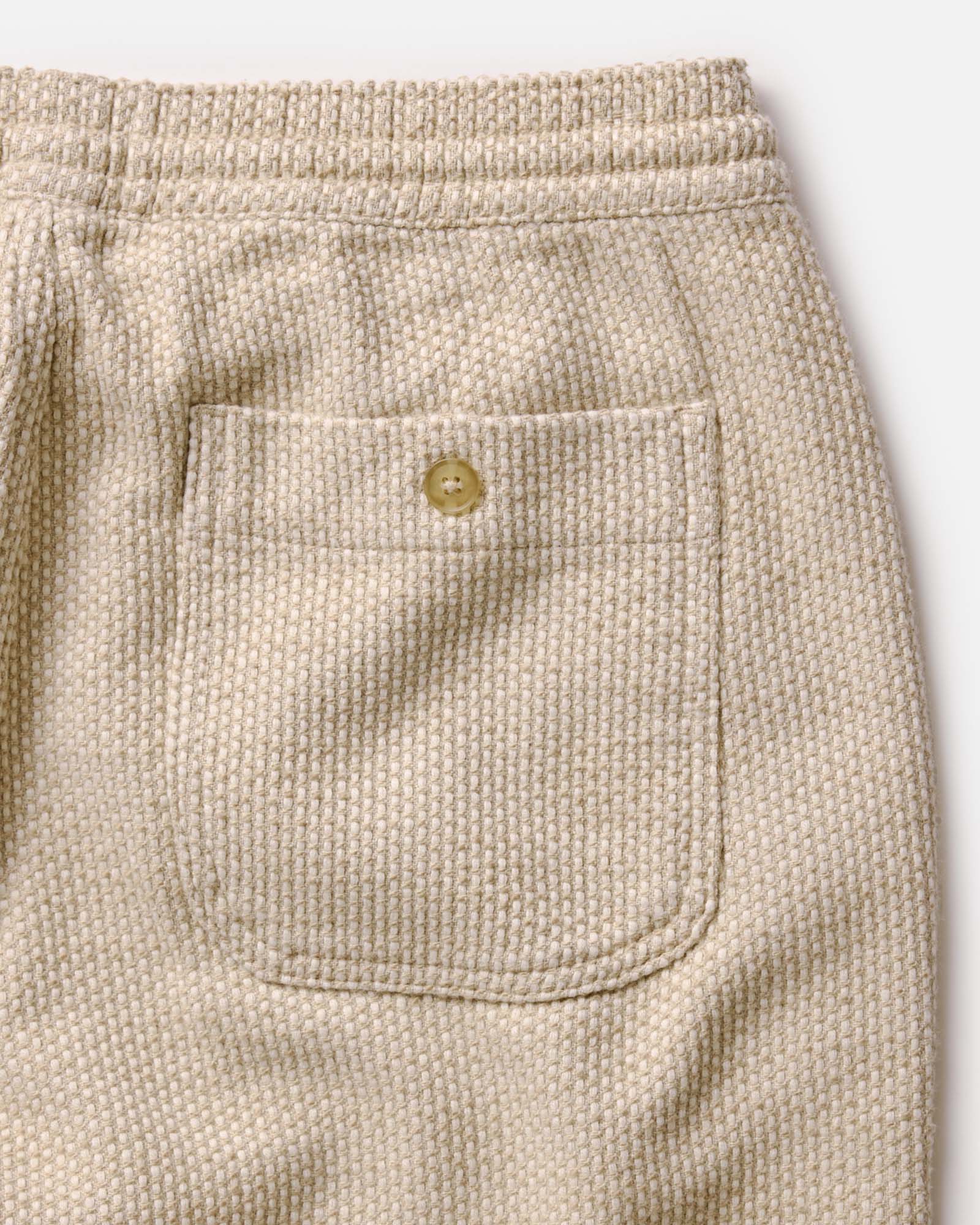 The Apres Pant in Natural Sashiko | Modern Menswear by yycbvcnbmmnbm
