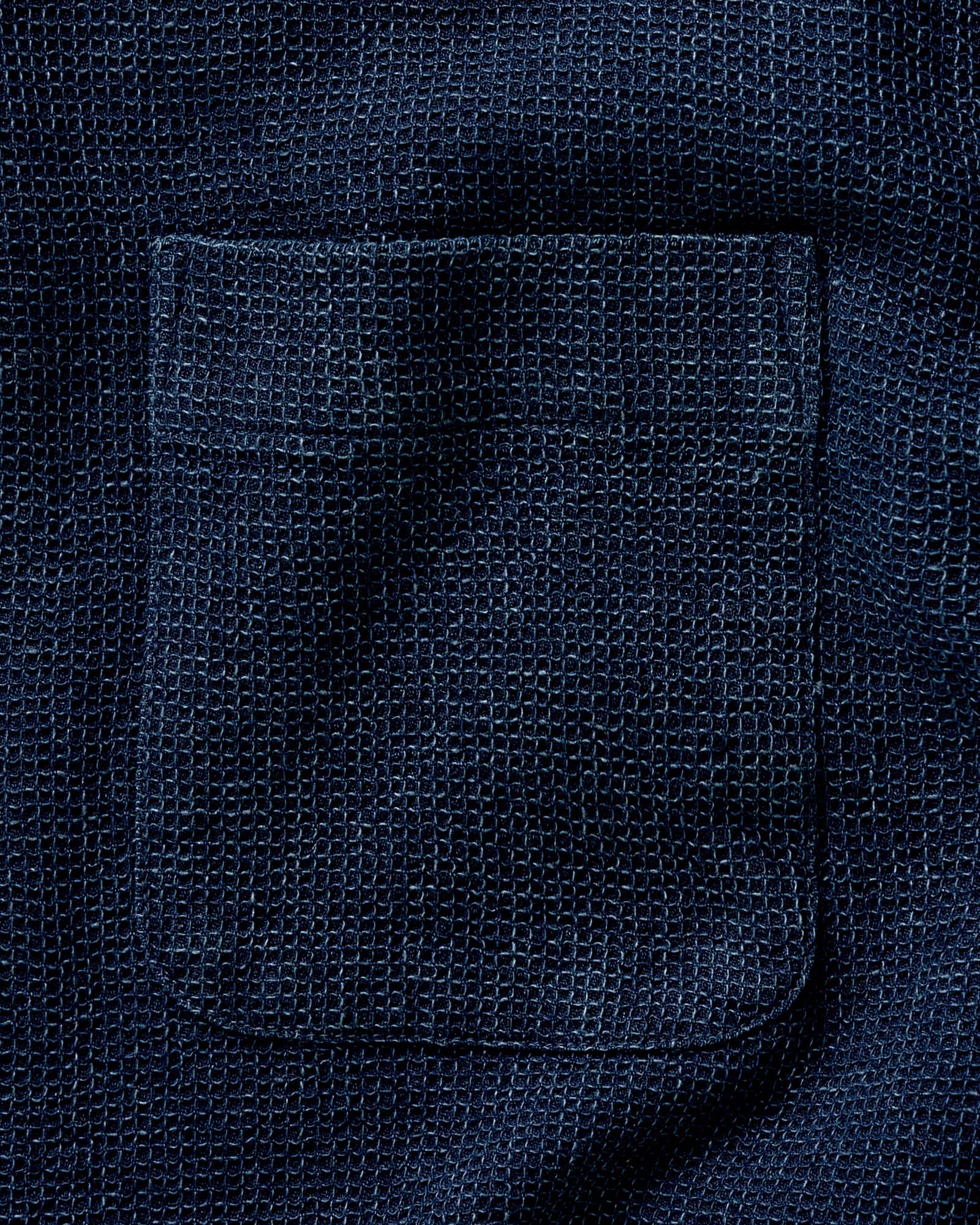 The Jack in Rinsed Indigo Waffle | Modern Menswear by yycbvcnbmmnbm