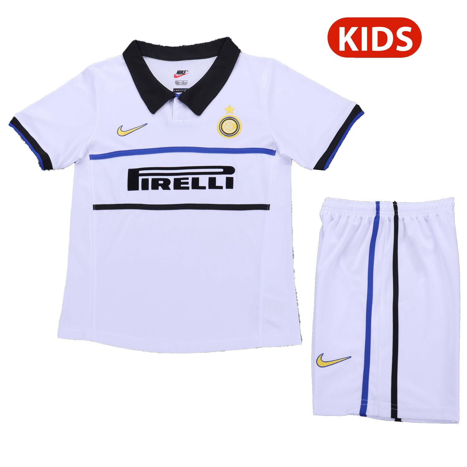 AlphaJersey-Retro Inter Milan 1998-99 Away Kids Kit