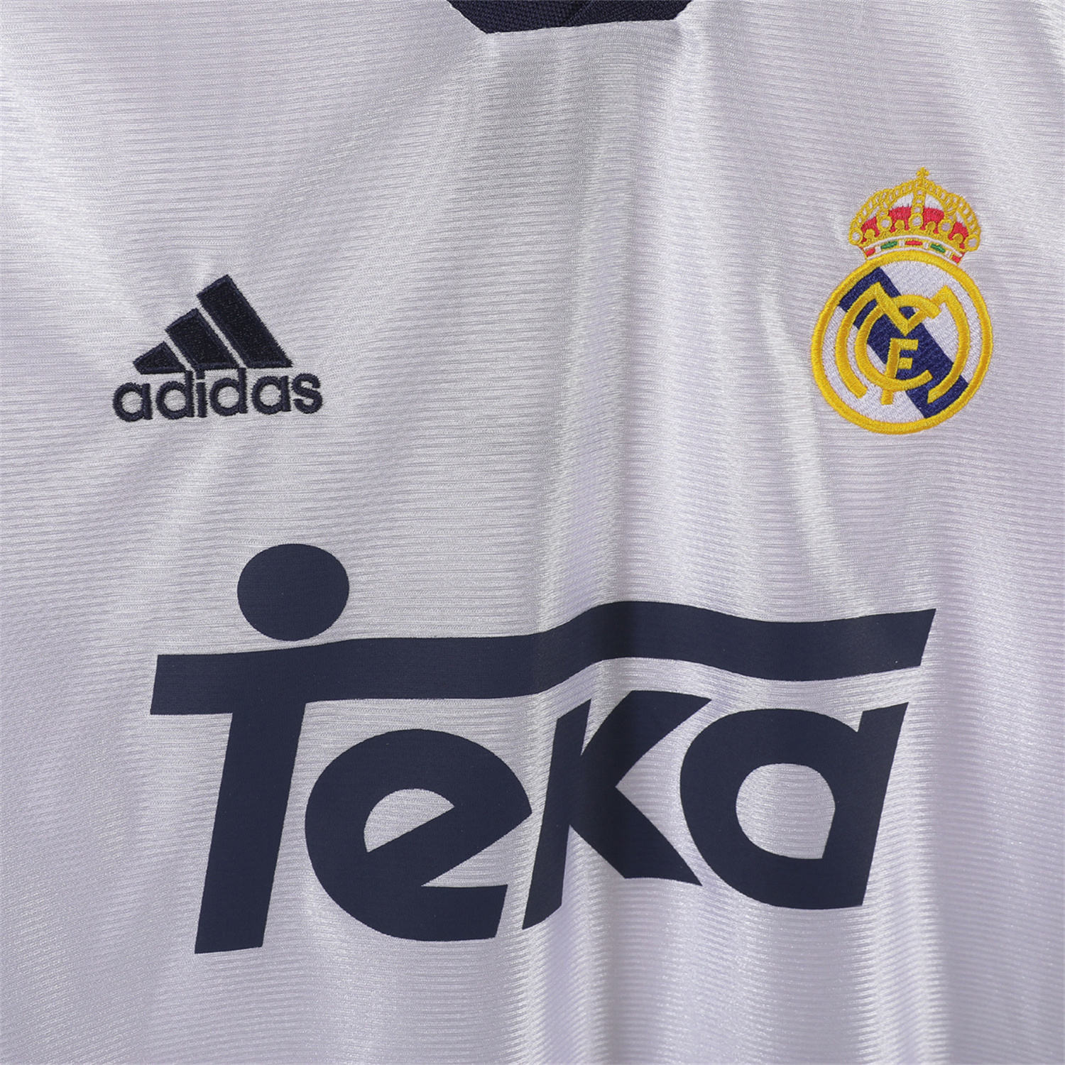 AlphaJersey-Retro Real Madrid 1998-00 Home Long Sleeves Jersey
