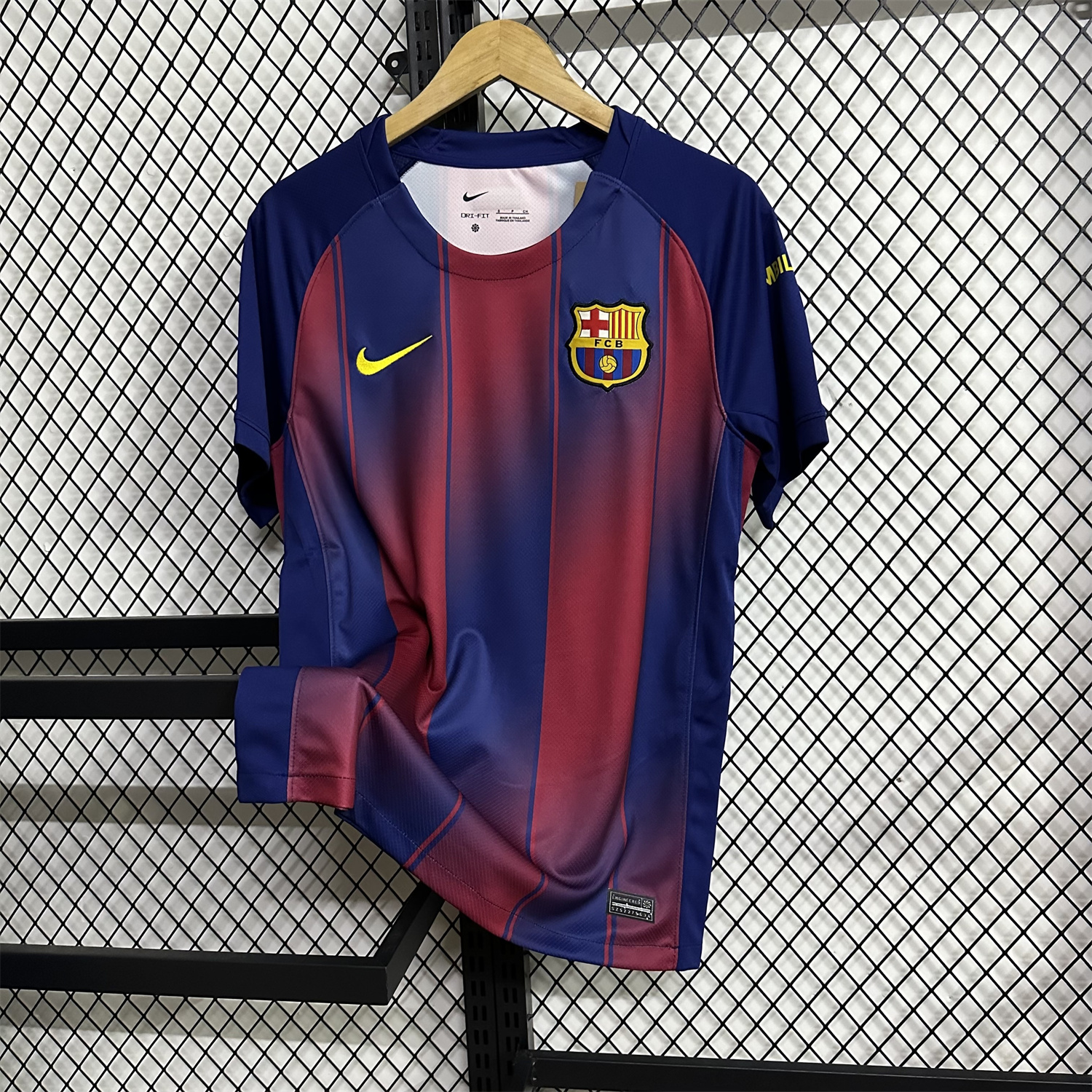 AlphaJersey-Barcelona 25-26 Home Unsponsored Jersey - Fans Version