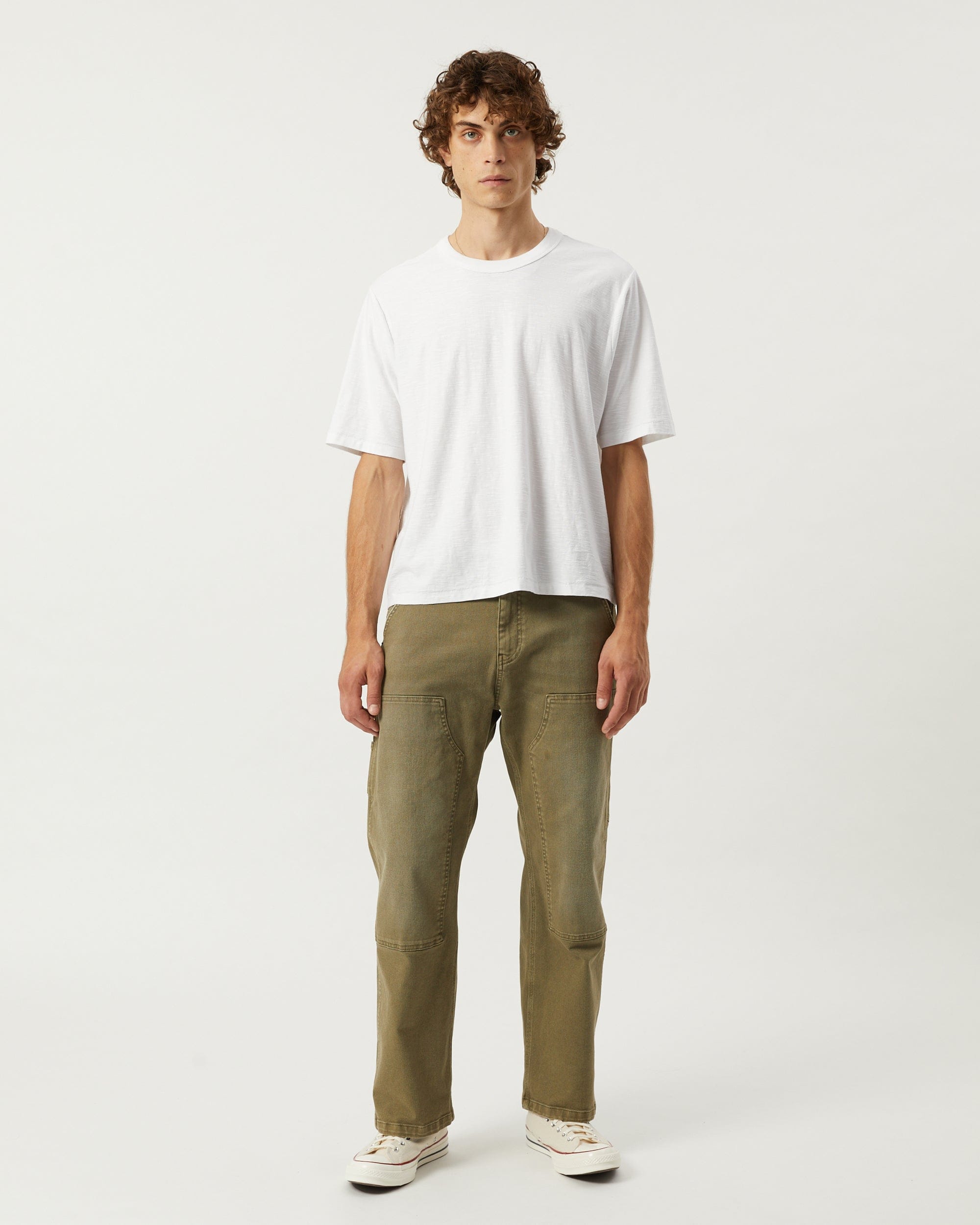 Slub Tee - White | Modern Menswear by yycbvcnbmmnbm