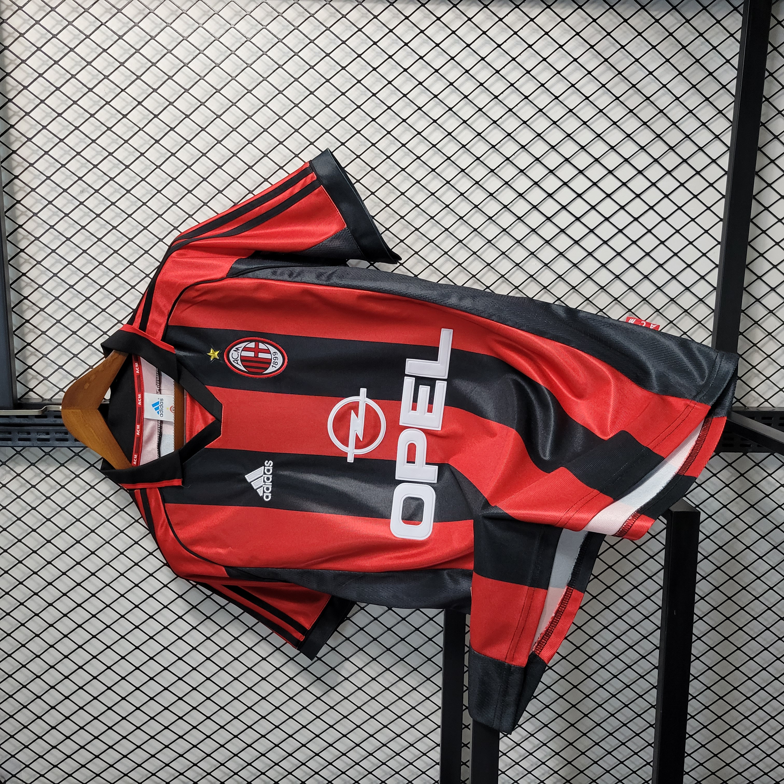 AlphaJersey-Retro AC Milan 98-99 Home Stadium Jersey
