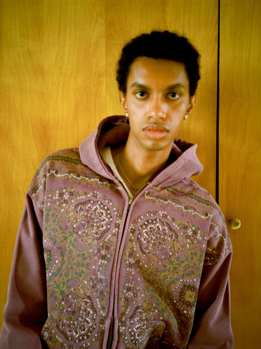 Motif Zip-Up Hoodie | Modern Menswear by yycbvcnbmmnbm