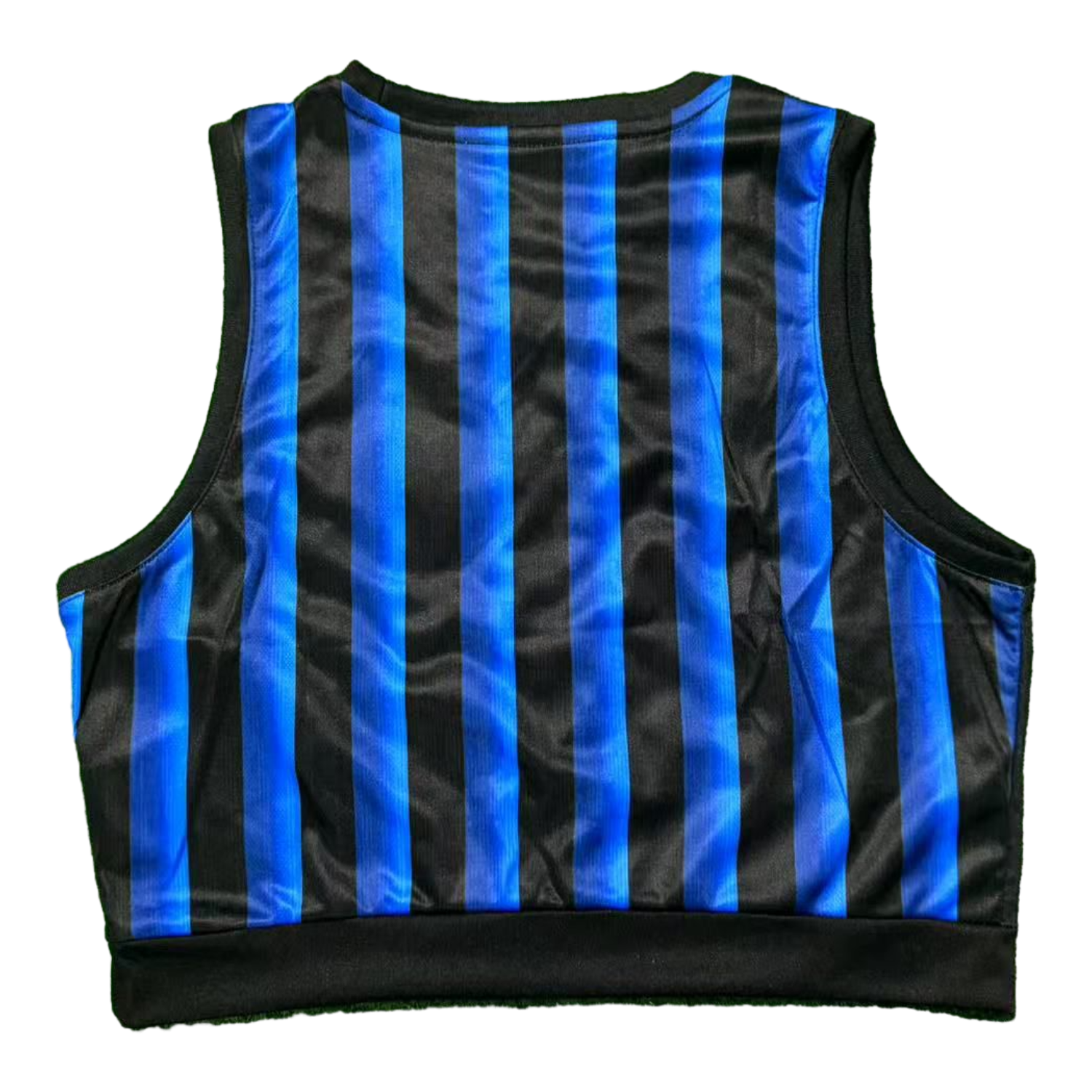 AlphaJersey-Women's Inter Milan 25-26 Home Blue And Black Yoga Vest