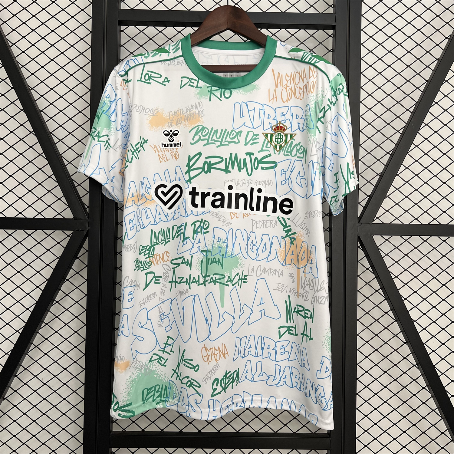 AlphaJersey-Real Betis 25-26 Graffiti Style Special Jersey - Fans Version