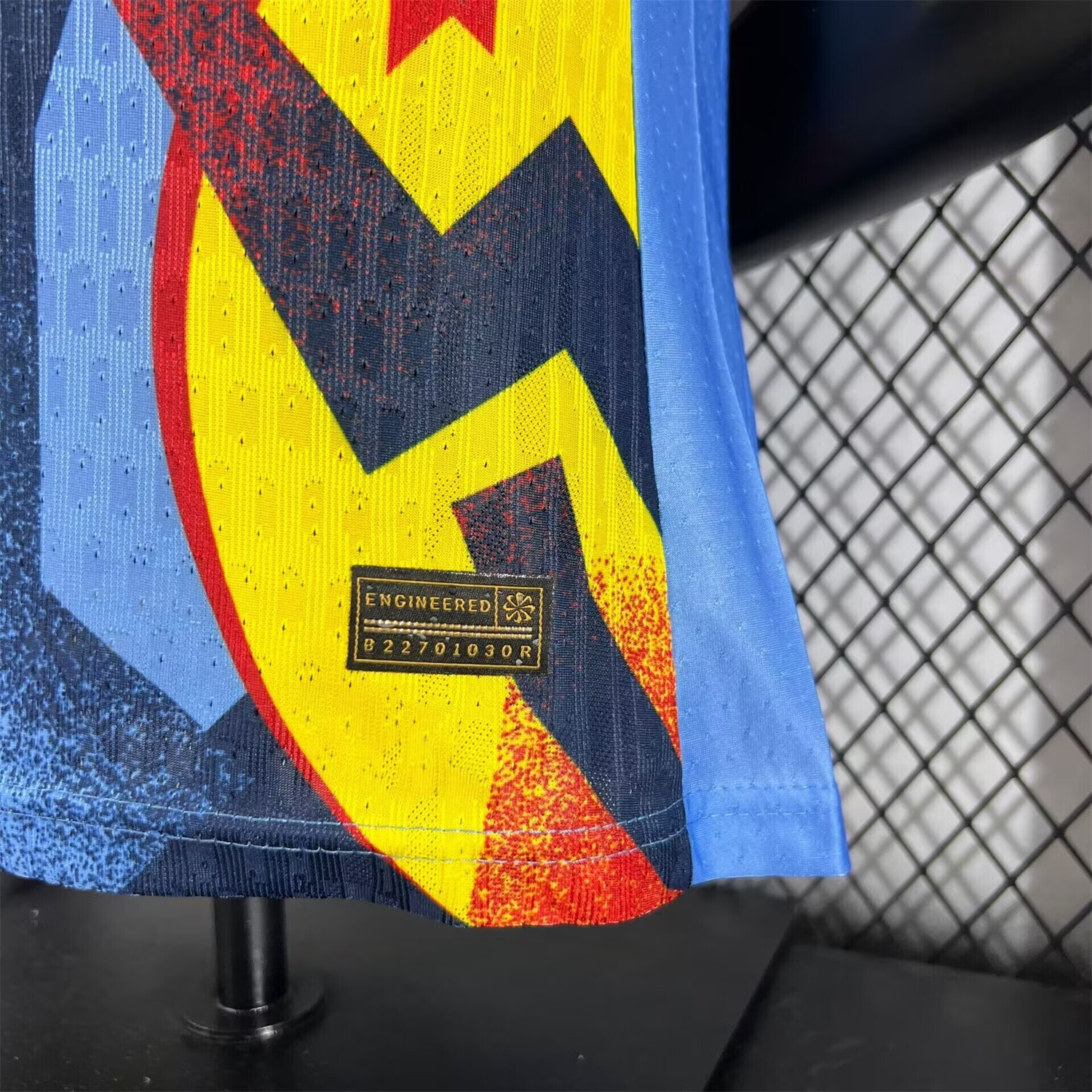 AlphaJersey-Barcelona 25-26 Mottled Colors Pre-Match Jersey - Player Version