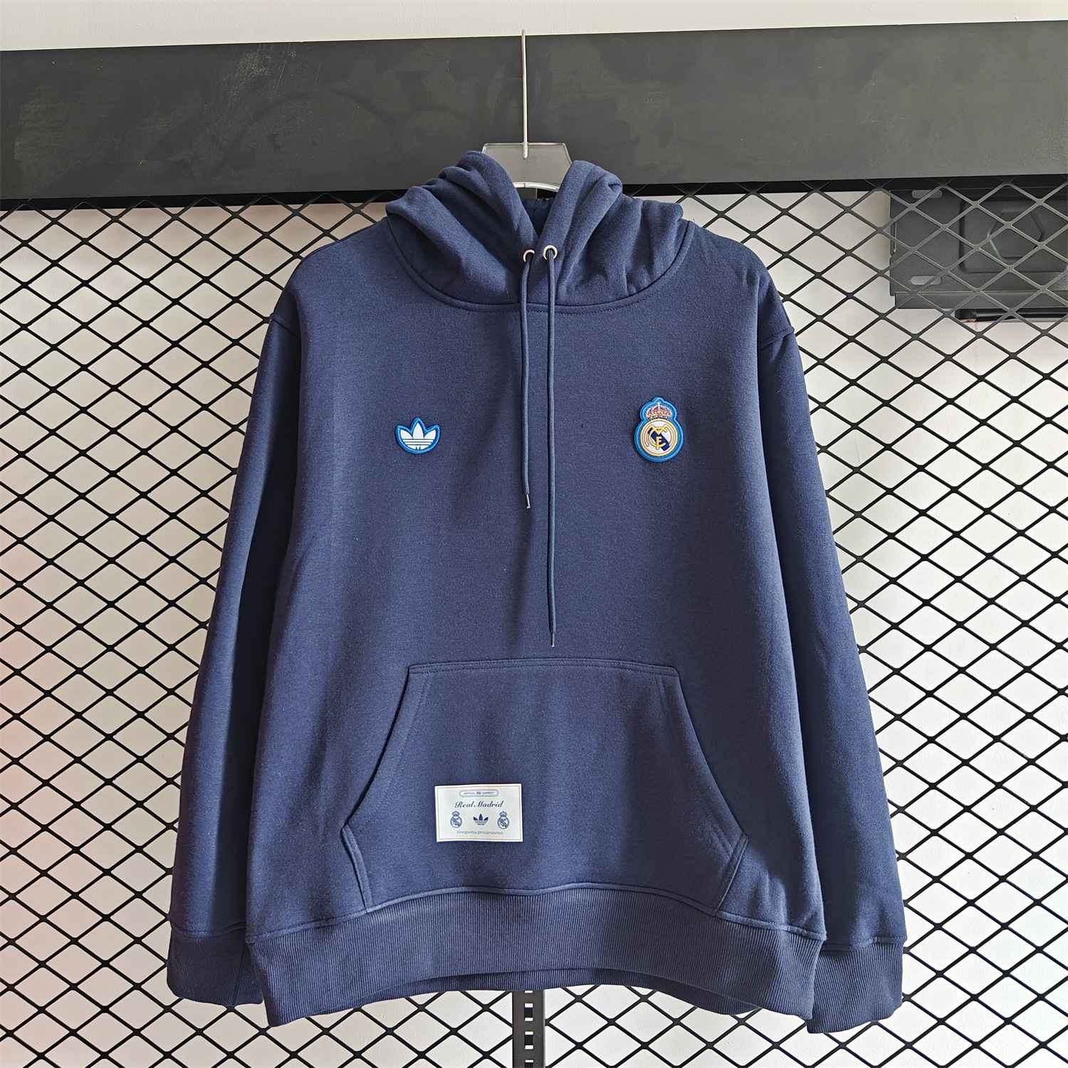 AlphaJersey-Real Madrid 25-26 Originals Terrace Icon Unisex Pullover Hoodie