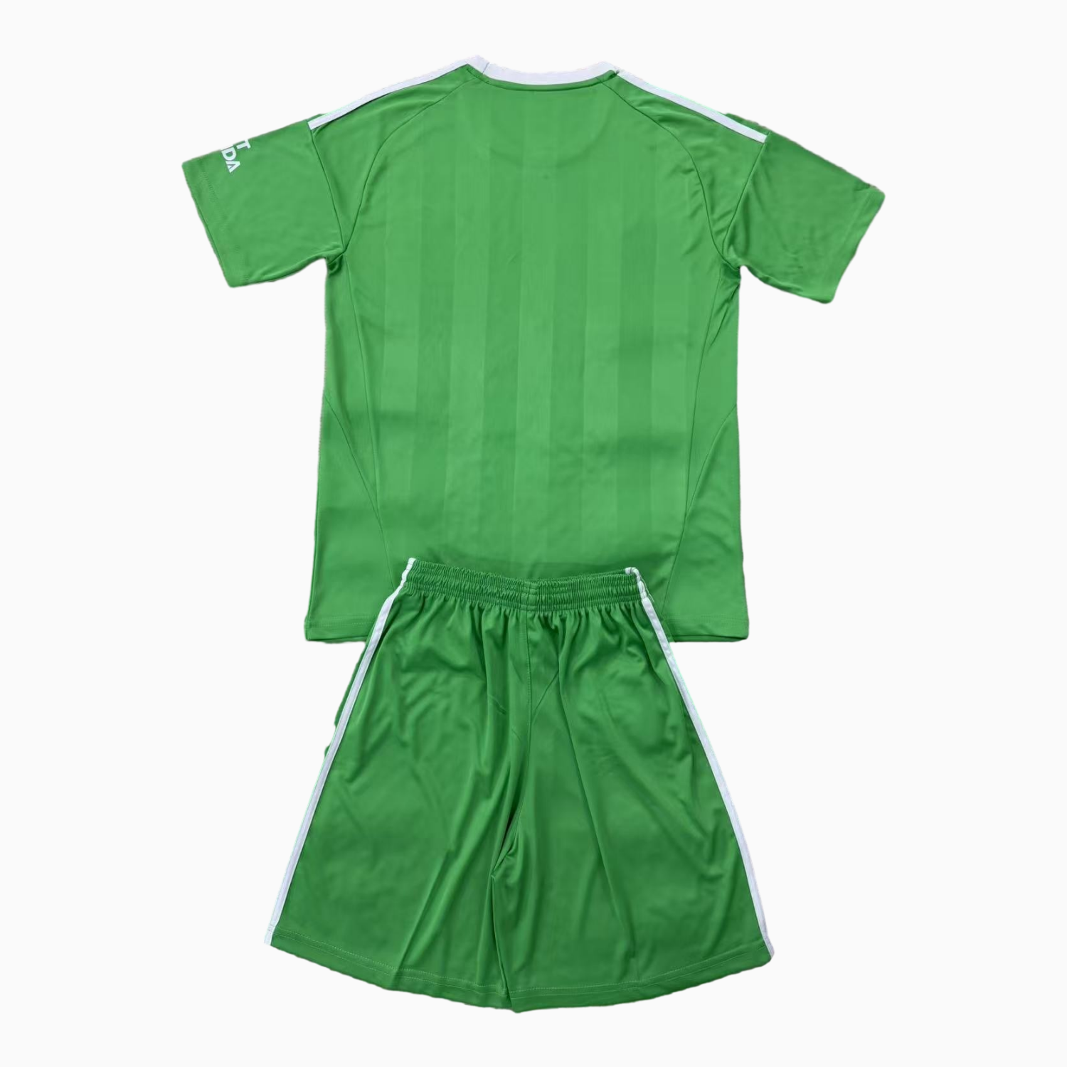 AlphaJersey-Arsenal 25-26 Green Goalkeeper Men's Adult Jersey Set - Fans Version