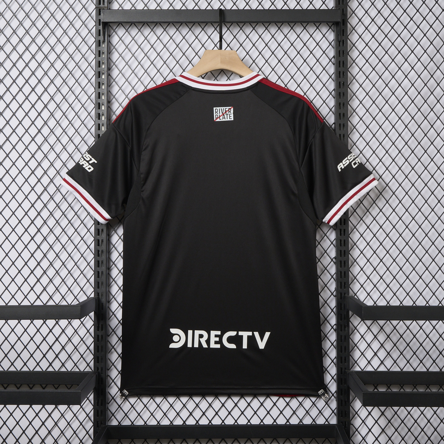 AlphaJersey-River Plate 25-26 Away Jersey With Chest Sponsor - Fans Version