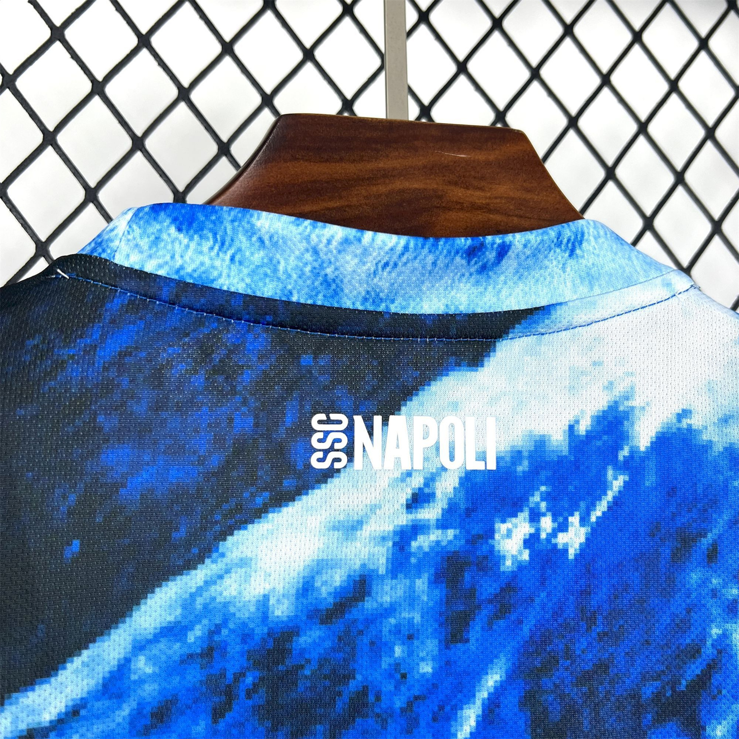 AlphaJersey-Napoli 25-26 Marechiaro Blue Special Jersey - Fans Version