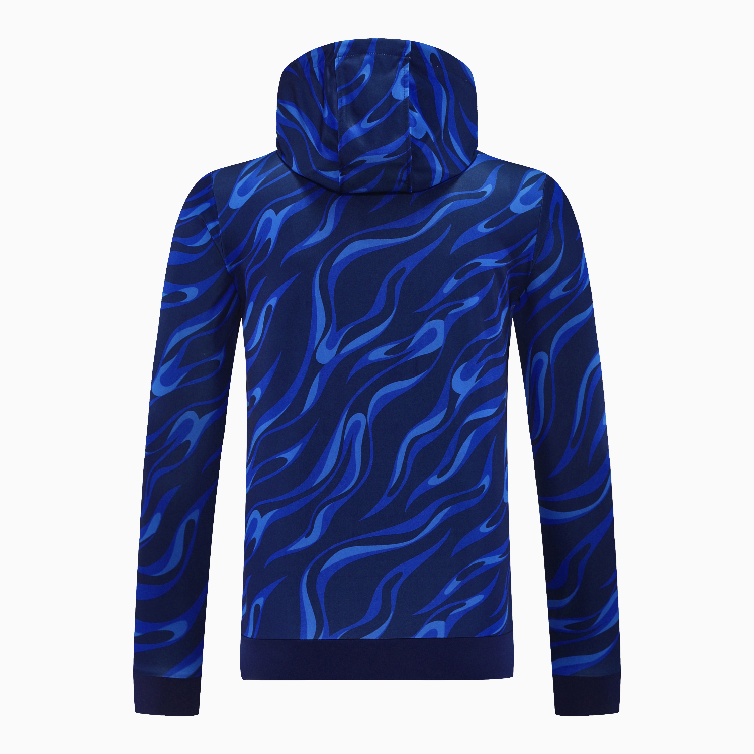 AlphaJersey-Real Madrid 25-26 Training Hoodie Set - Blue Hoodie and Deep Blue Pants