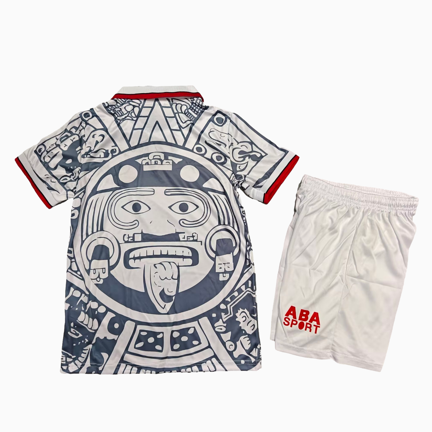 AlphaJersey-Retro Mexico 1998 Away Kids Kit