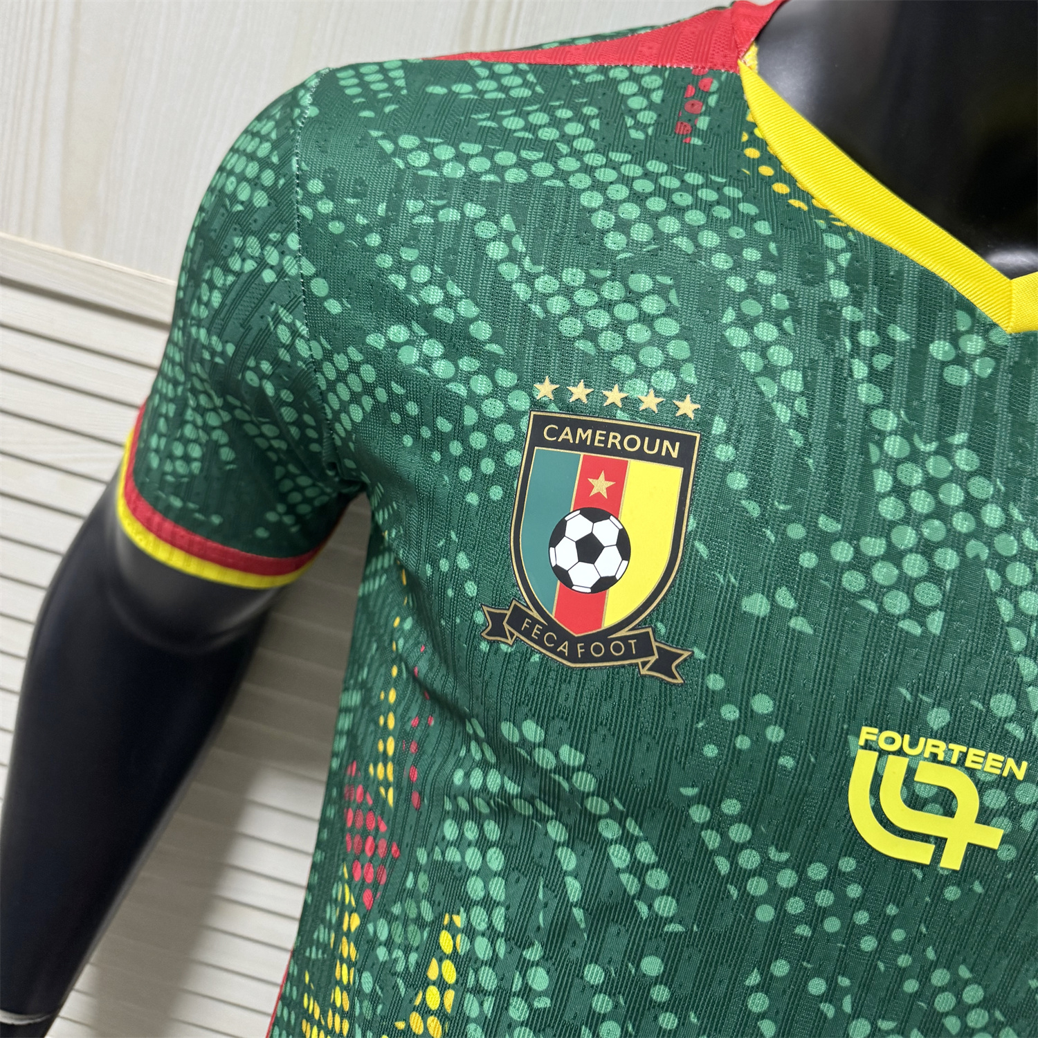 AlphaJersey-Cameroon 2026 Home Green Jersey - Player Version