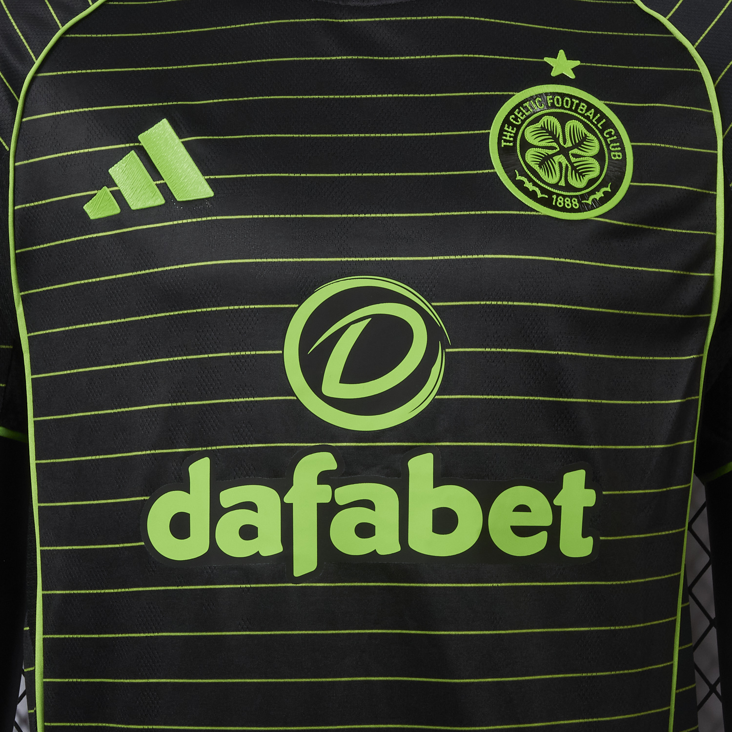 AlphaJersey-Celtic 25-26 Away Black Jersey - Player Version