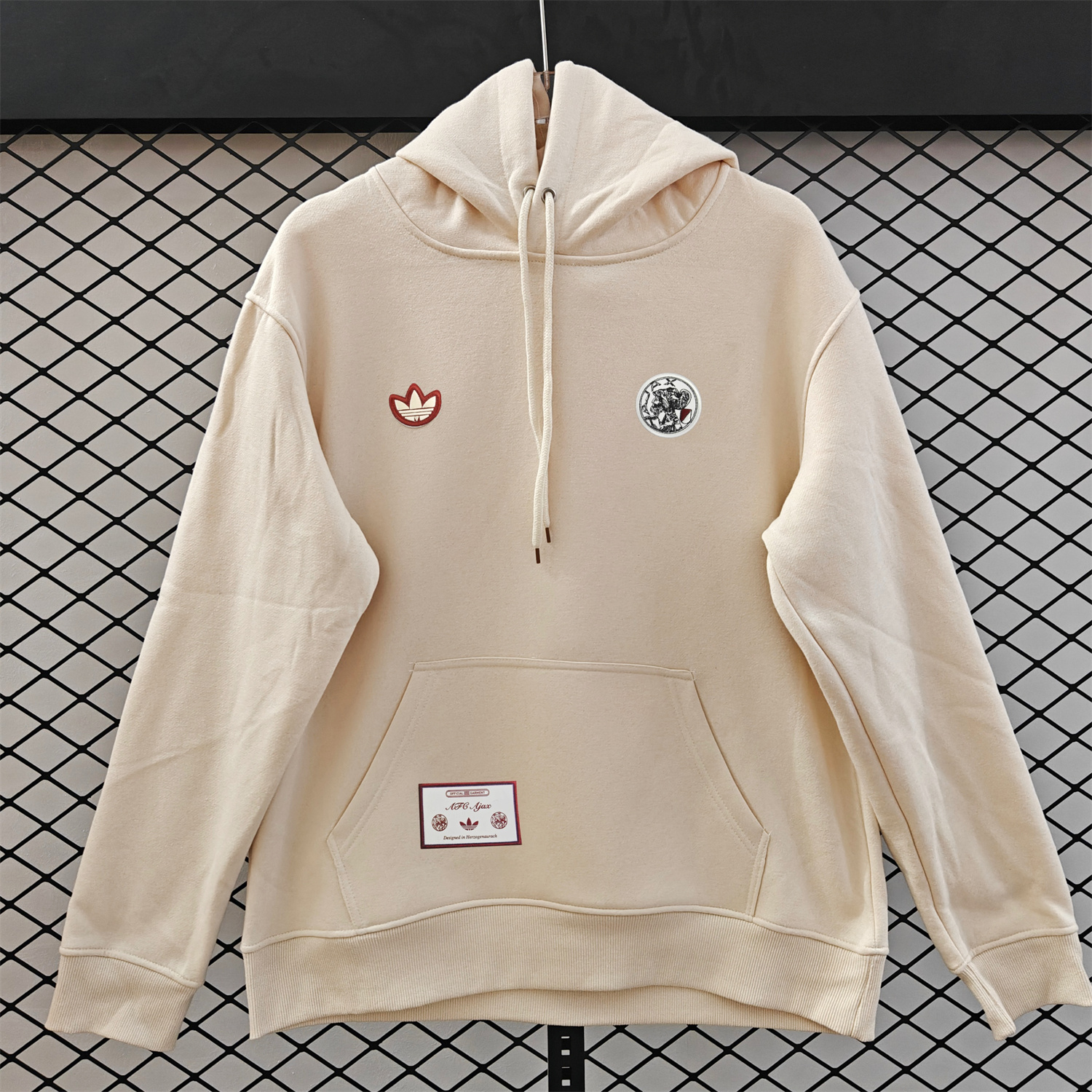 AlphaJersey-Ajax 25-26 Originals Terrace Icon Unisex Pullover Hoodie