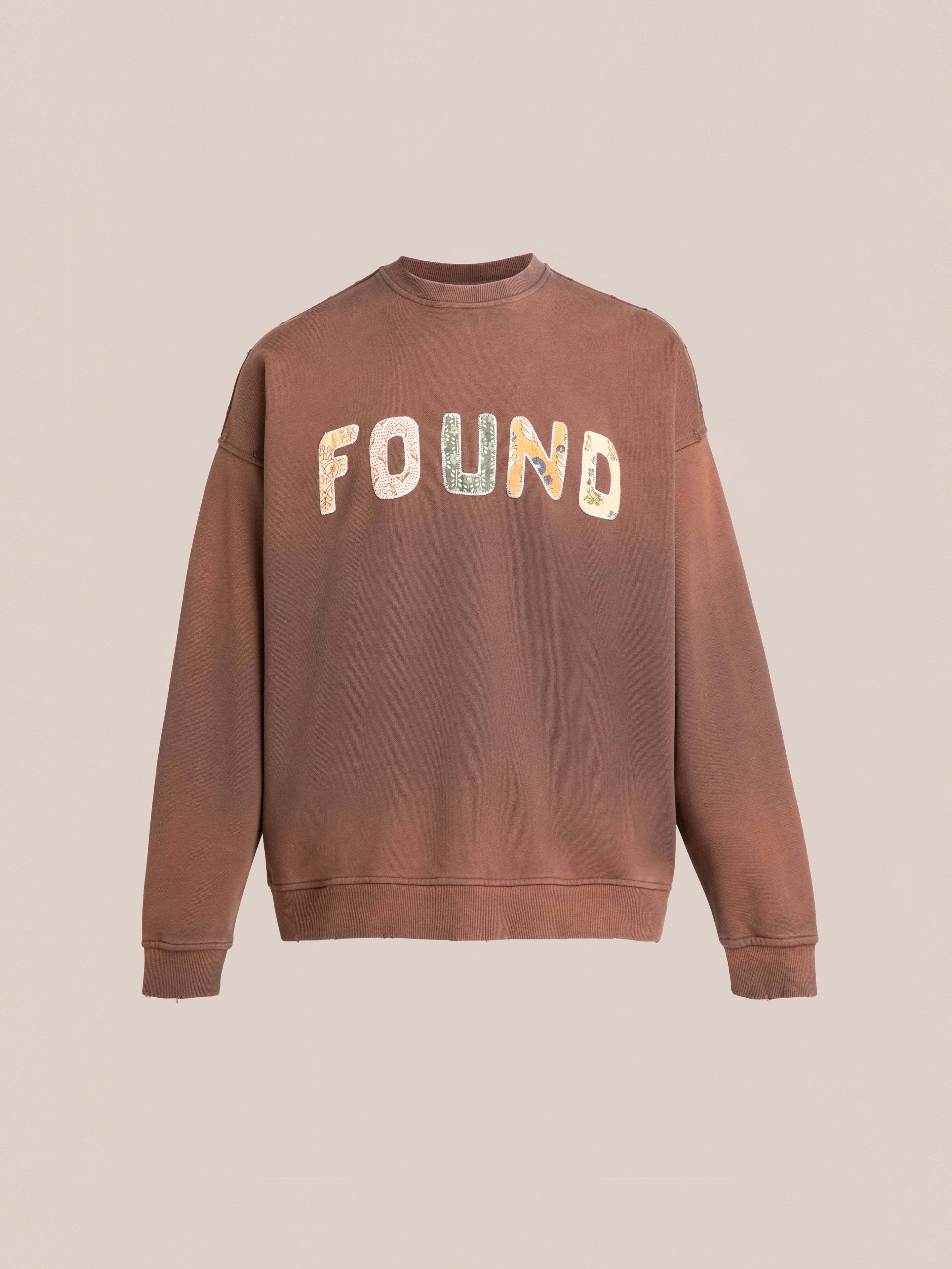 Patterned Logo Crewneck | Modern Menswear by yycbvcnbmmnbm