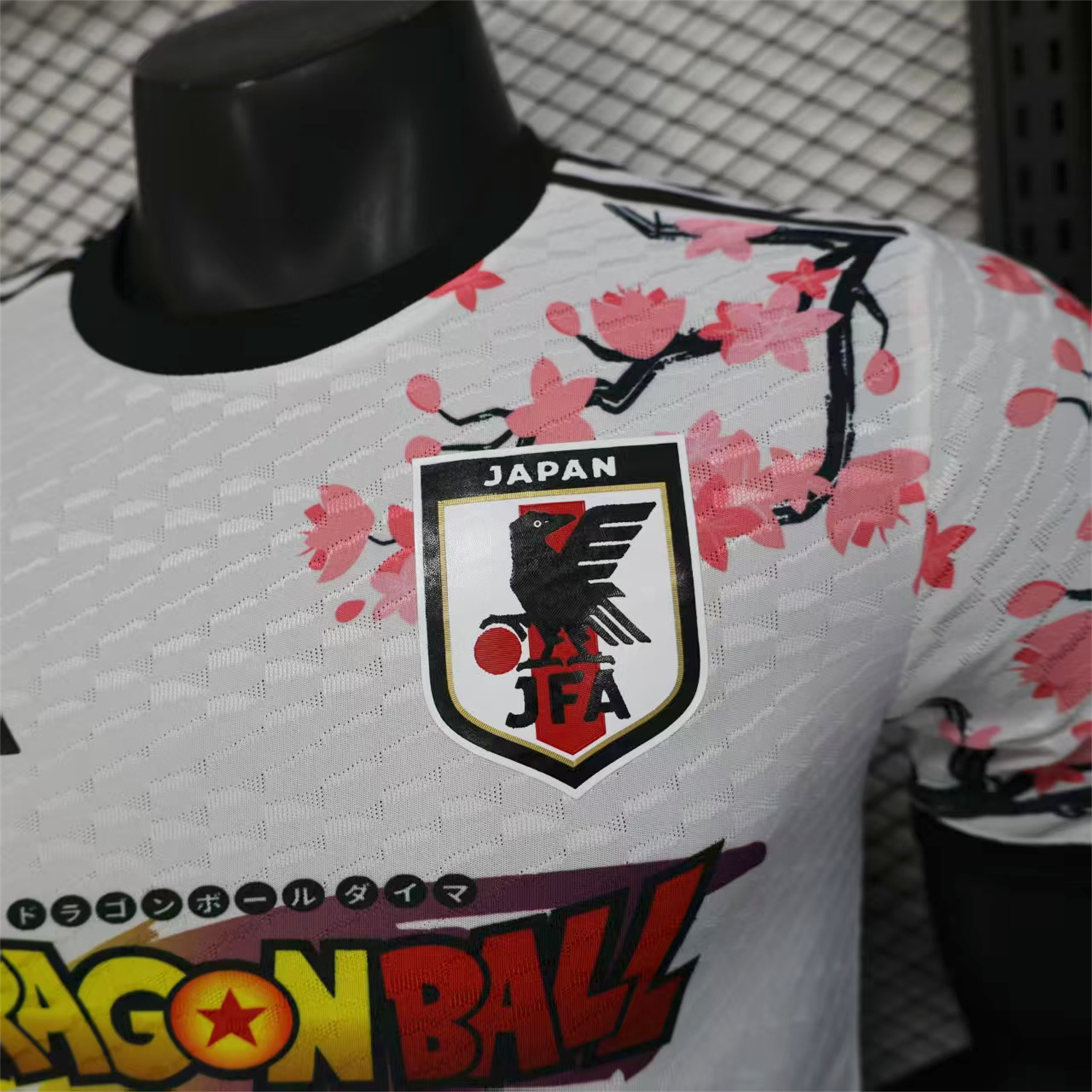 AlphaJersey-Japan 25-26 Dragon Ball Little Goku White Special Jersey - Player Version