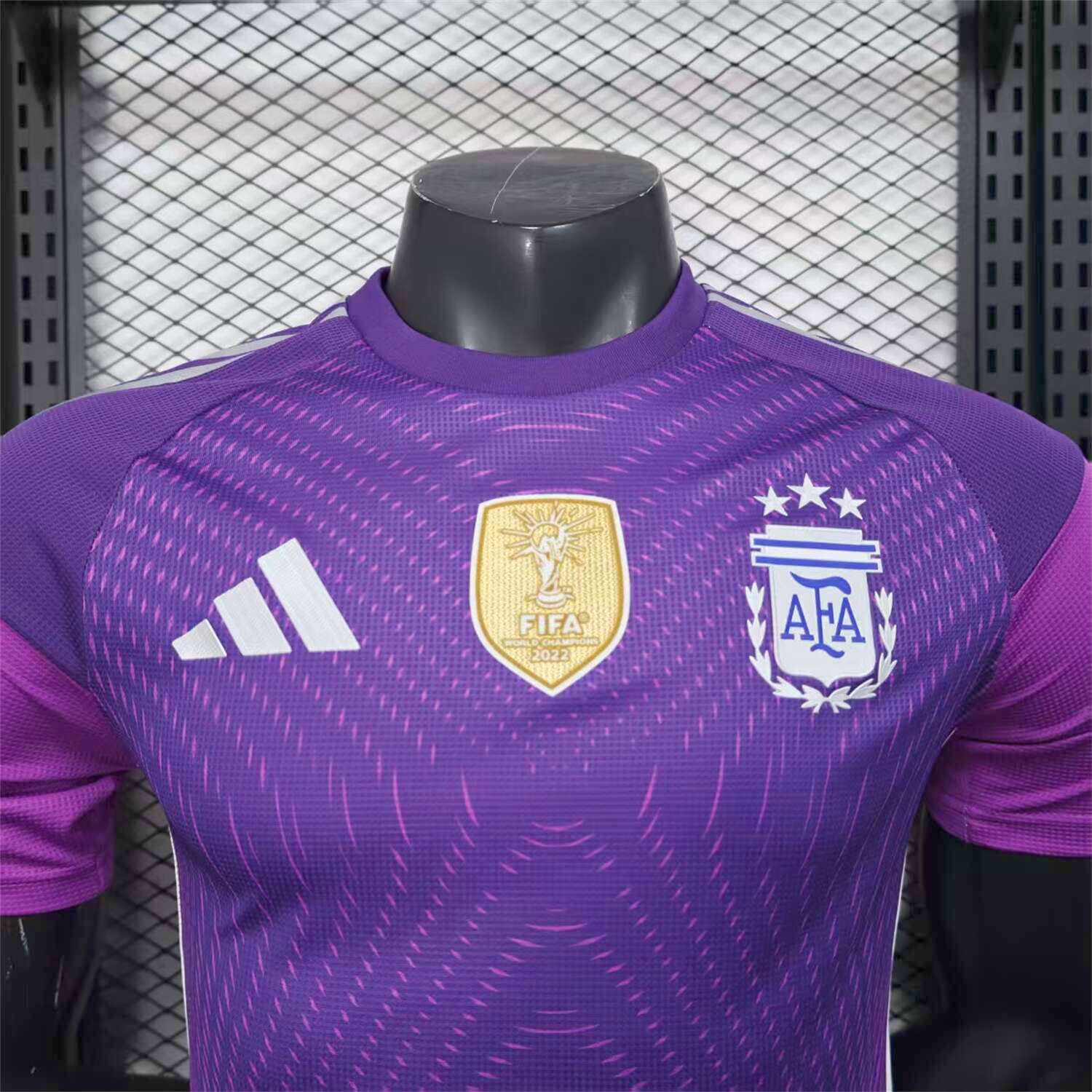 AlphaJersey-Argentina 25-26 Purple Goalkeeper Jersey - Player Version