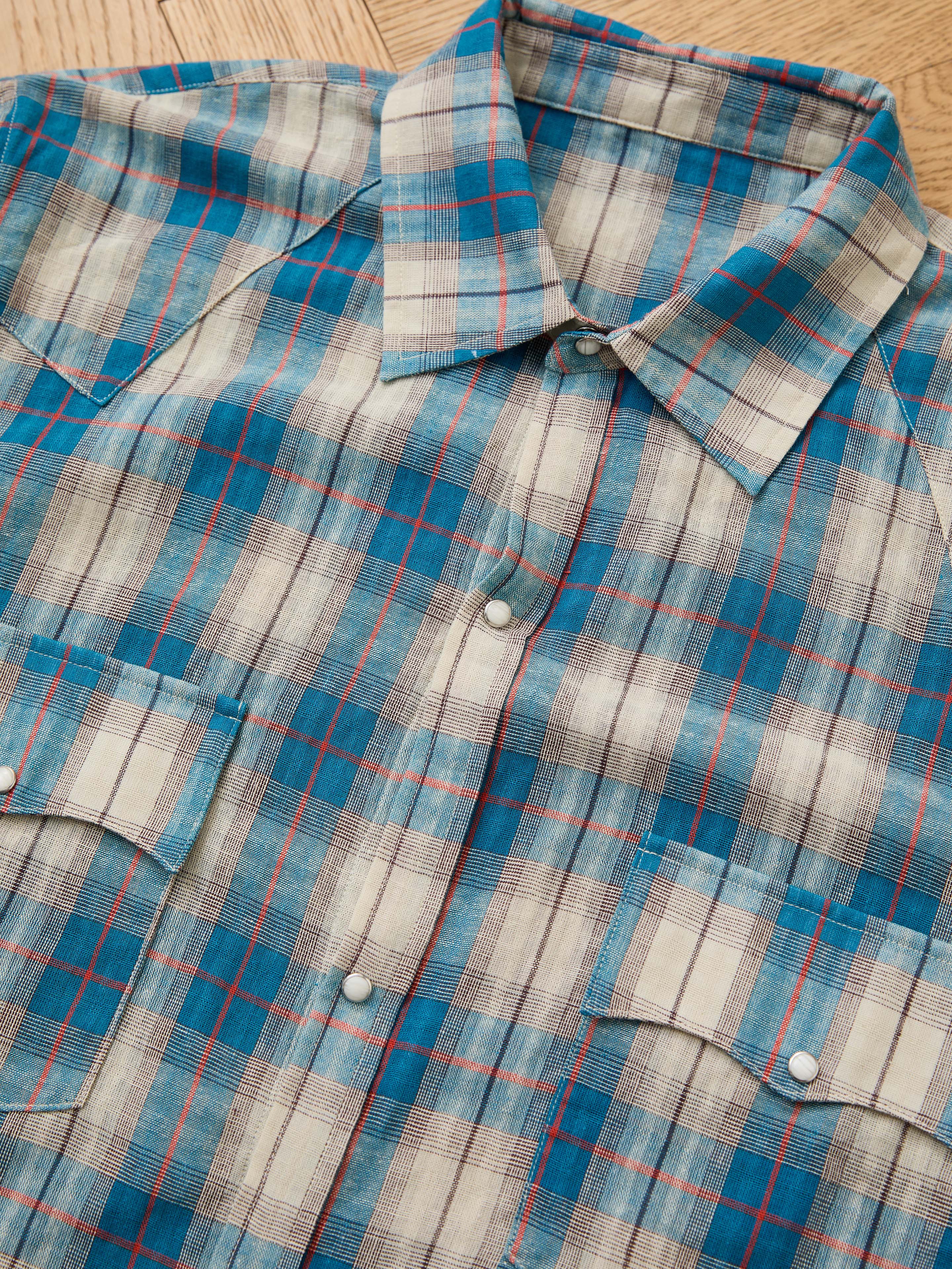 Western Plaid Snap Button Shirt | Modern Menswear by yycbvcnbmmnbm