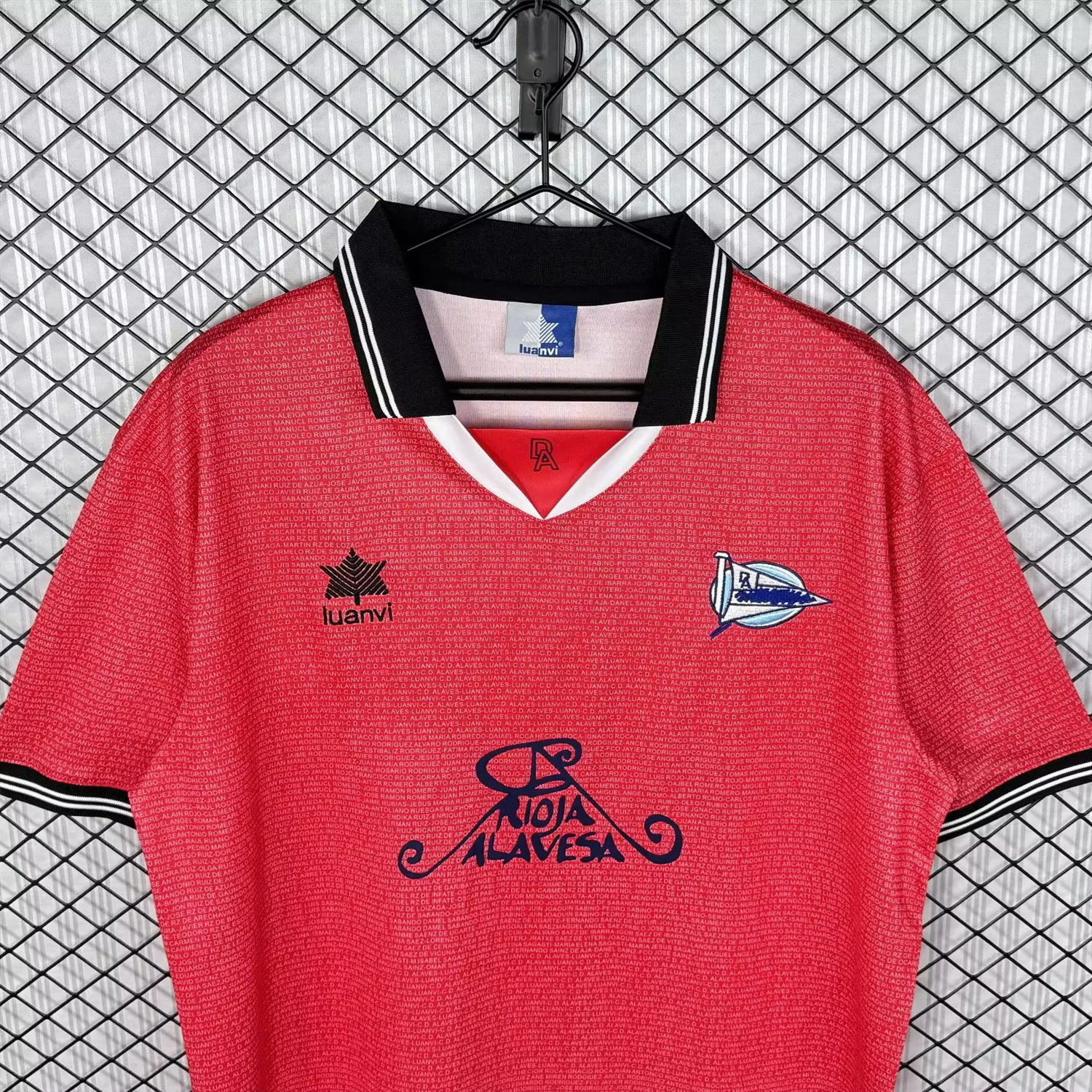 AlphaJersey-Retro Deportivo Alavés 2000-01 UEFA Cup Away Jersey