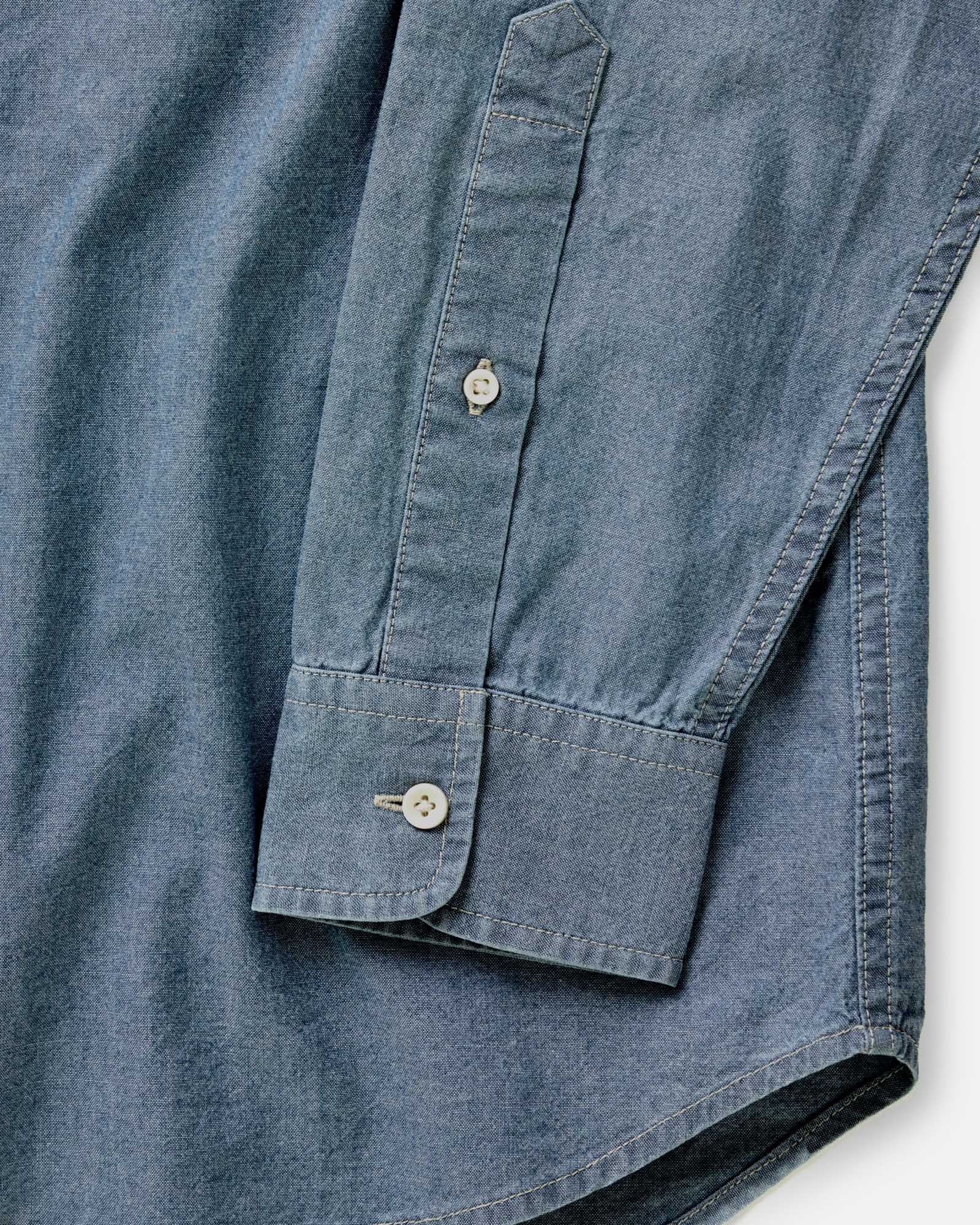 The Jack in Washed Indigo Chambray | Modern Menswear by yycbvcnbmmnbm