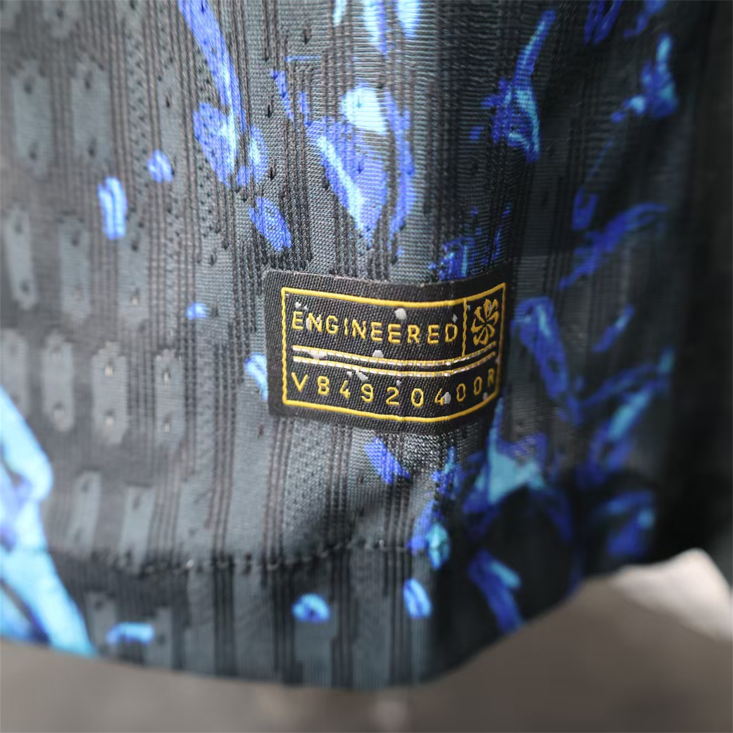AlphaJersey-Inter Milan 25-26 Pre-Match Training Jersey Black Blue - Player Version