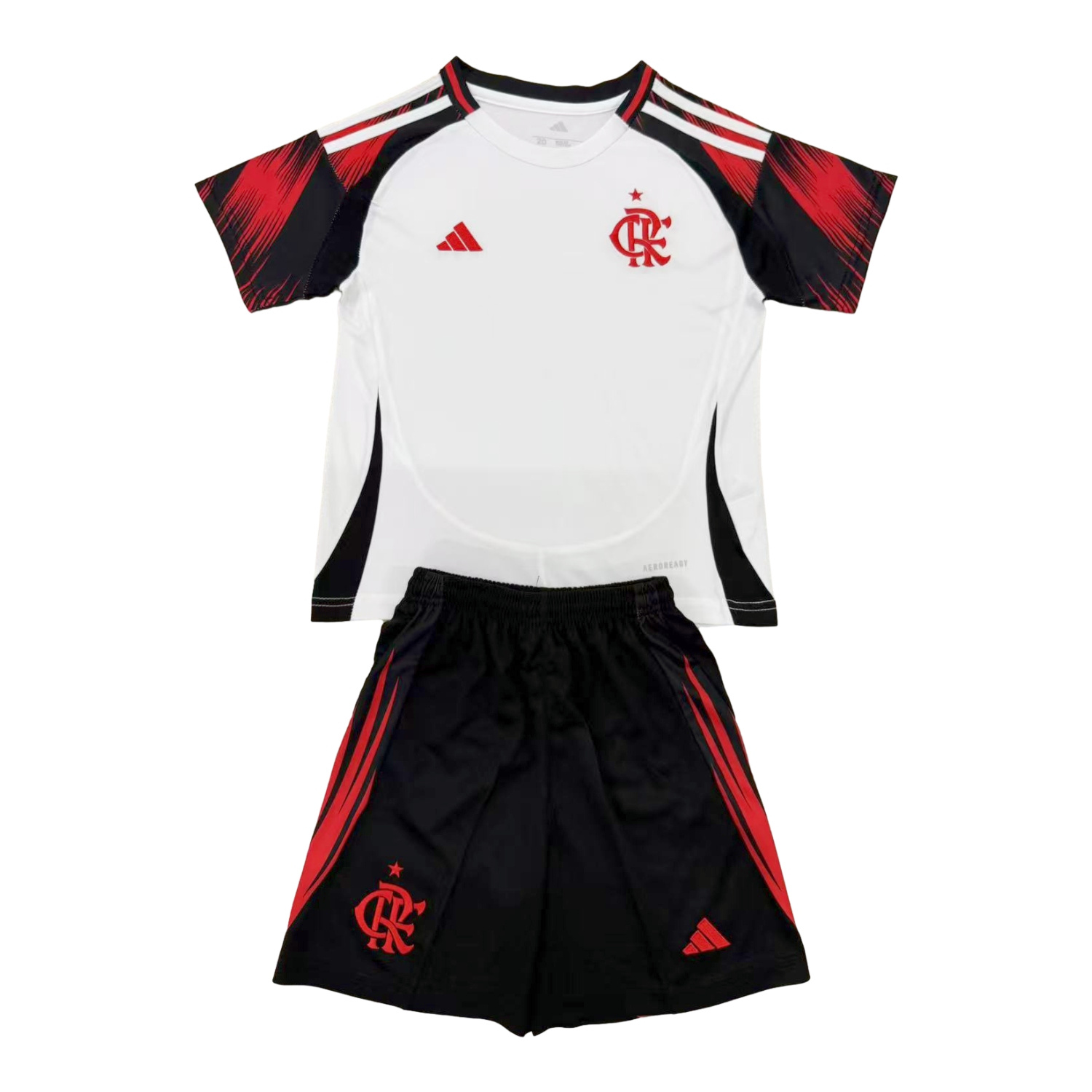 AlphaJersey-Flamengo 25-26 Away Men's Adult Jersey Set - Fans Version