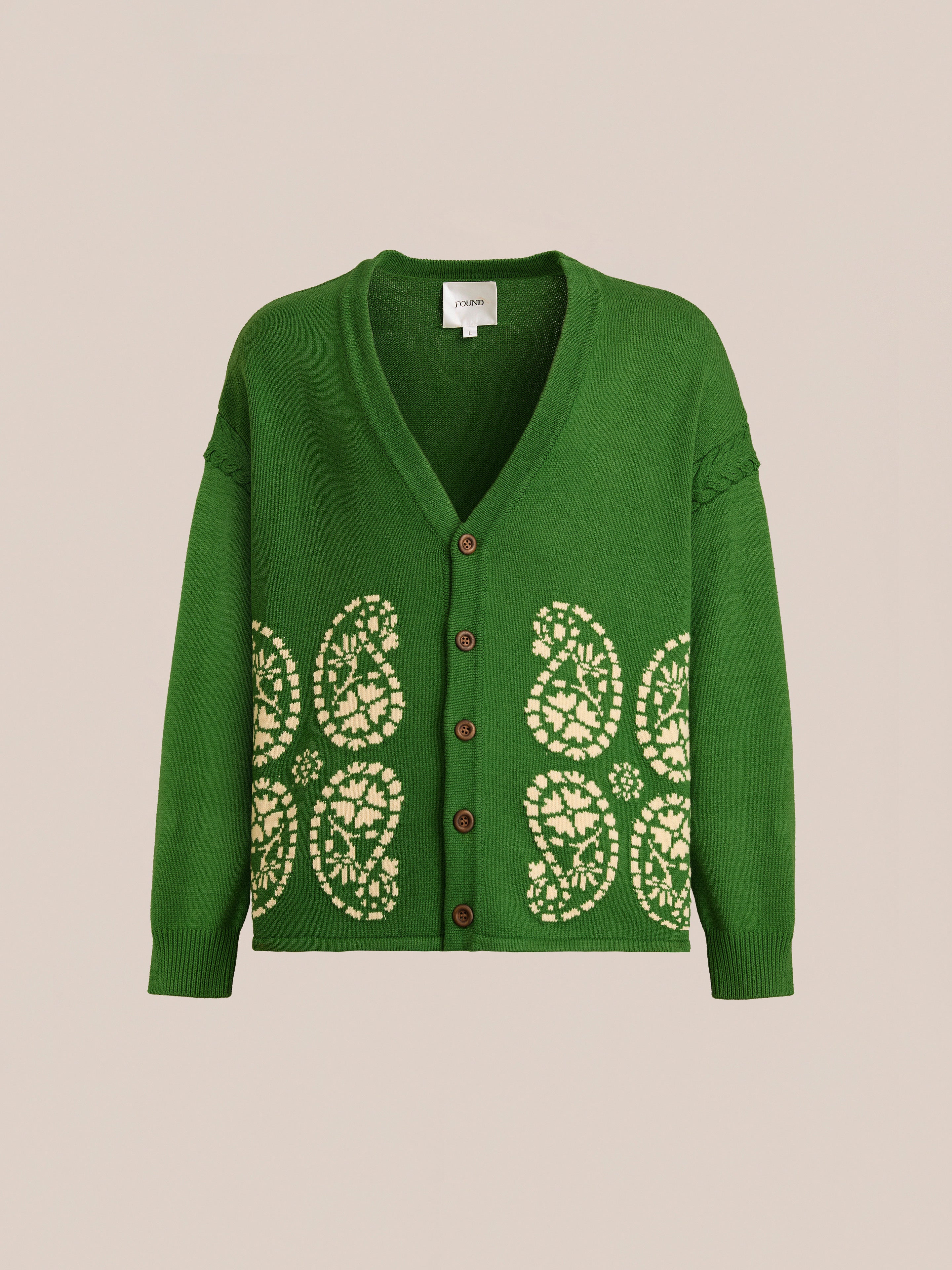 Paisley Knit Cardigan | Modern Menswear by yycbvcnbmmnbm