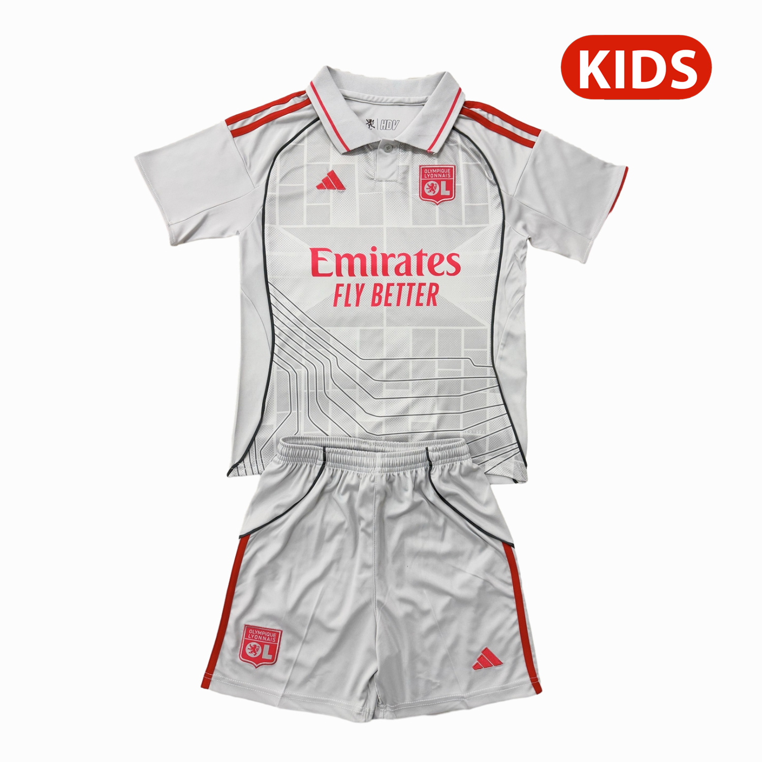 AlphaJersey-Lyon 25-26 Third Kids Kit