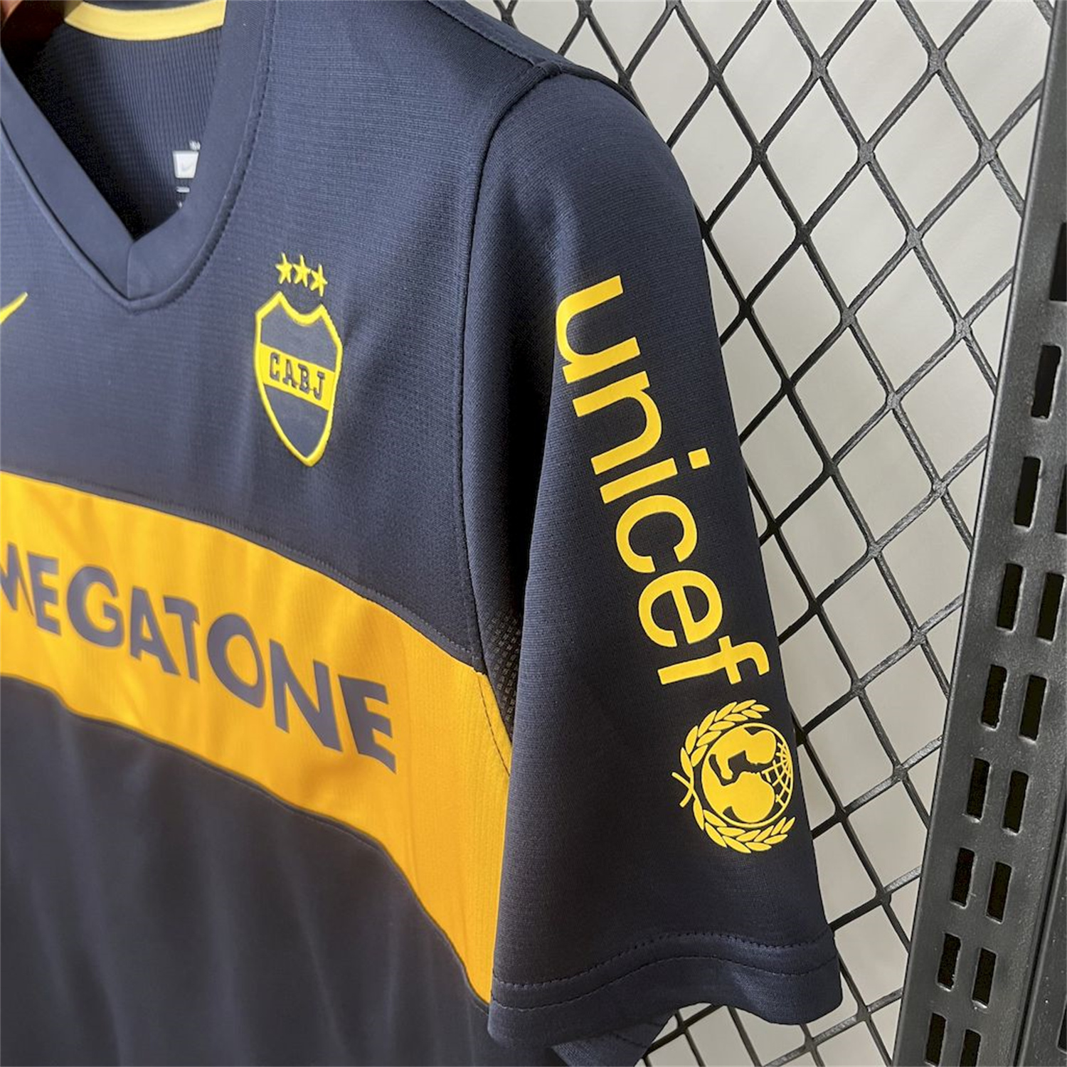 AlphaJersey-Retro Boca Juniors 2007-08 Home Jersey
