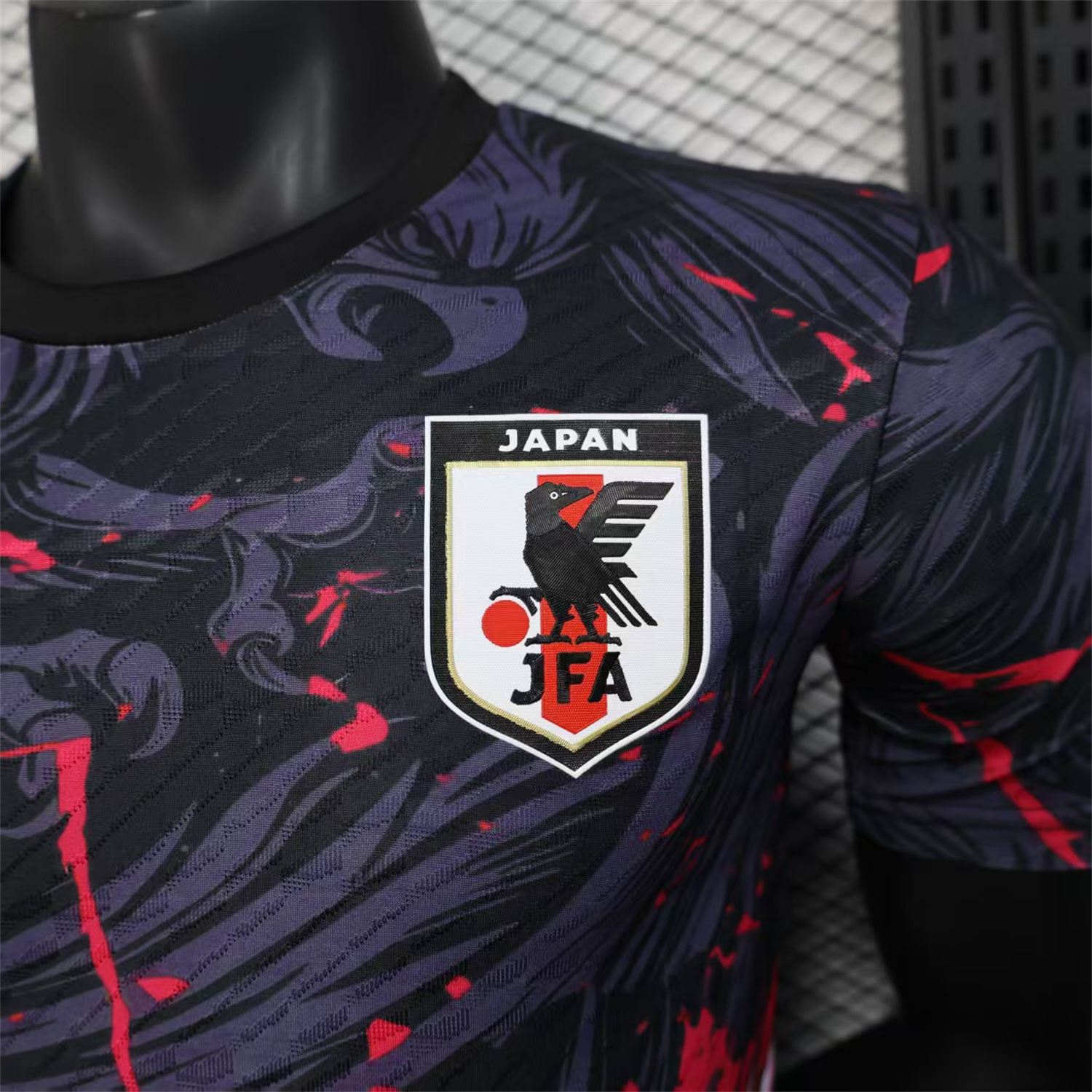 AlphaJersey-Japan 25-26 Firebird Special Edition Black Jersey - Player Version